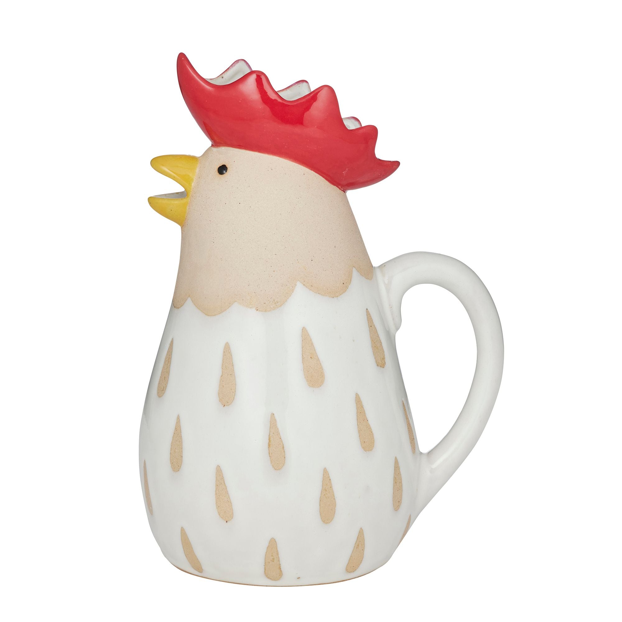 Assemble Charlie Chook Ceramic Jug Ivory