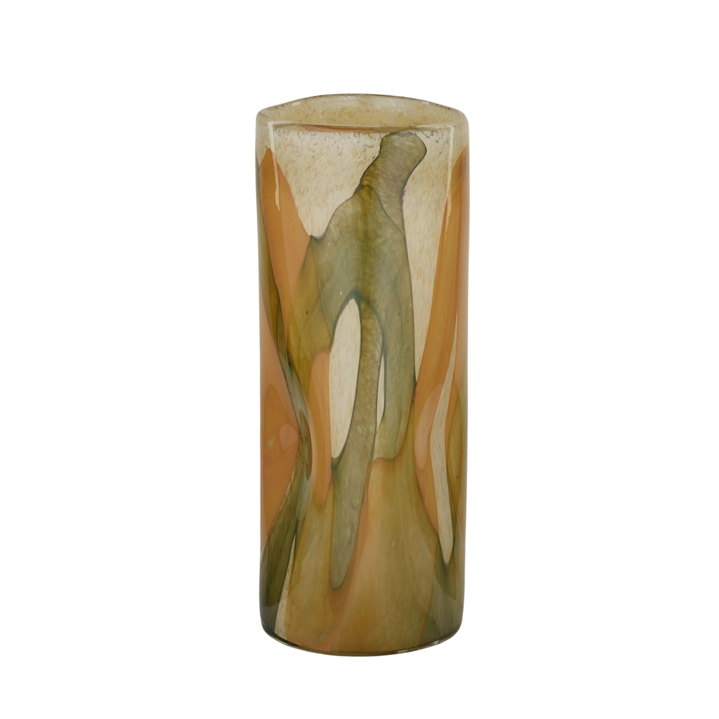 Coast To Coast Massa Glass Vase 13x30cm Multi