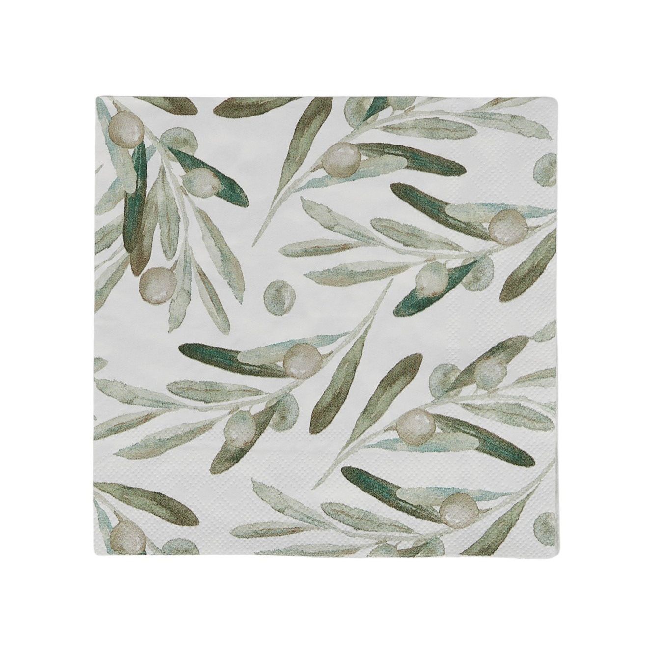 Assemble Olive 20pk 3 Ply Napkin Green