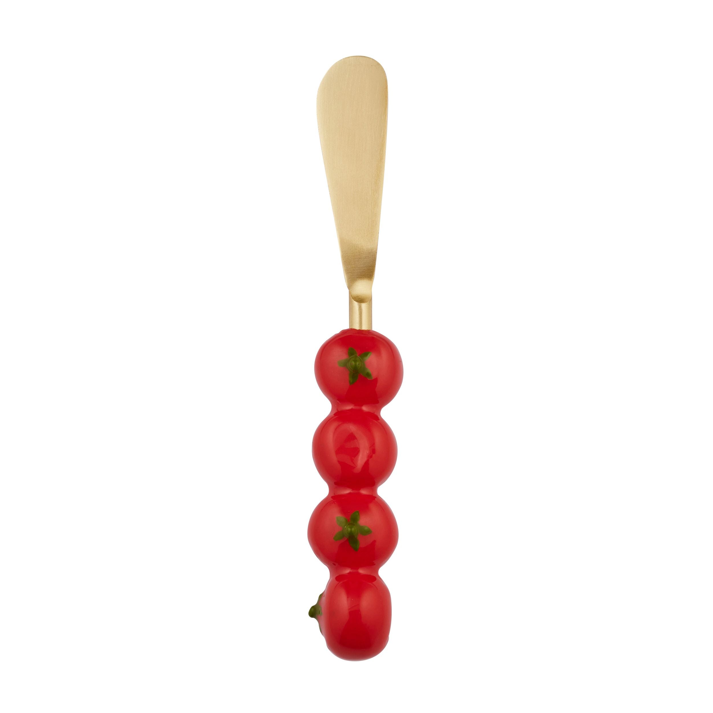 Assemble Tomato Stainless Steel/Enamel Spreader