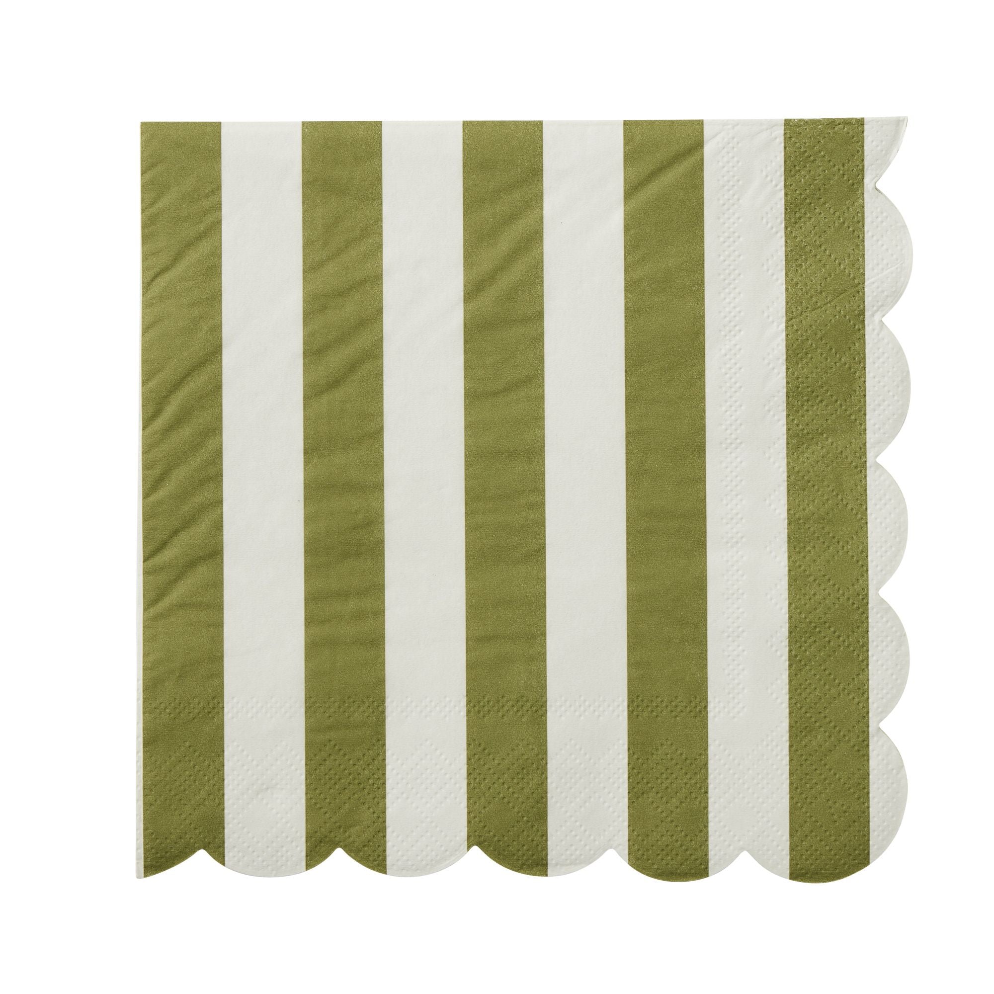 Assemble Carnival 20pk 3 Ply Napkin Olive