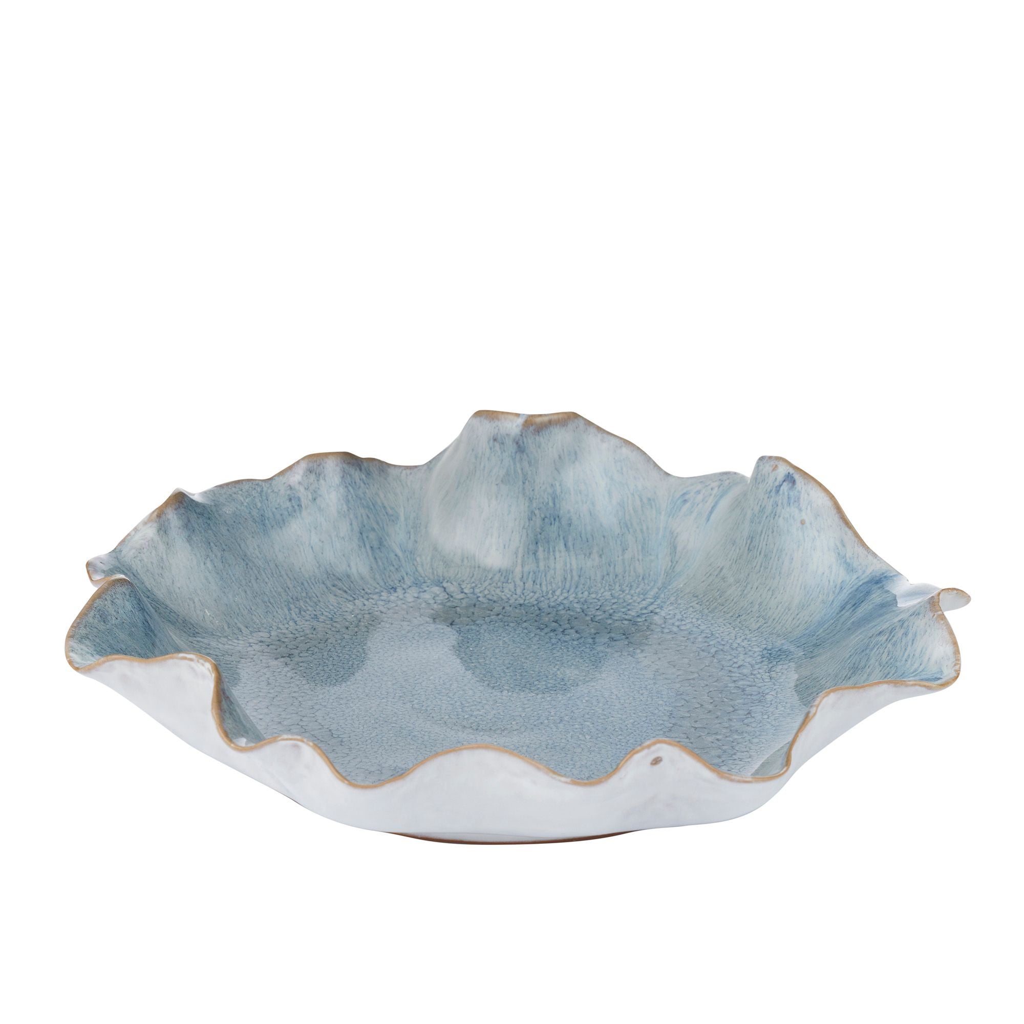 Assemble Costera Ceramic Bowl 28x6cm Steel Blue