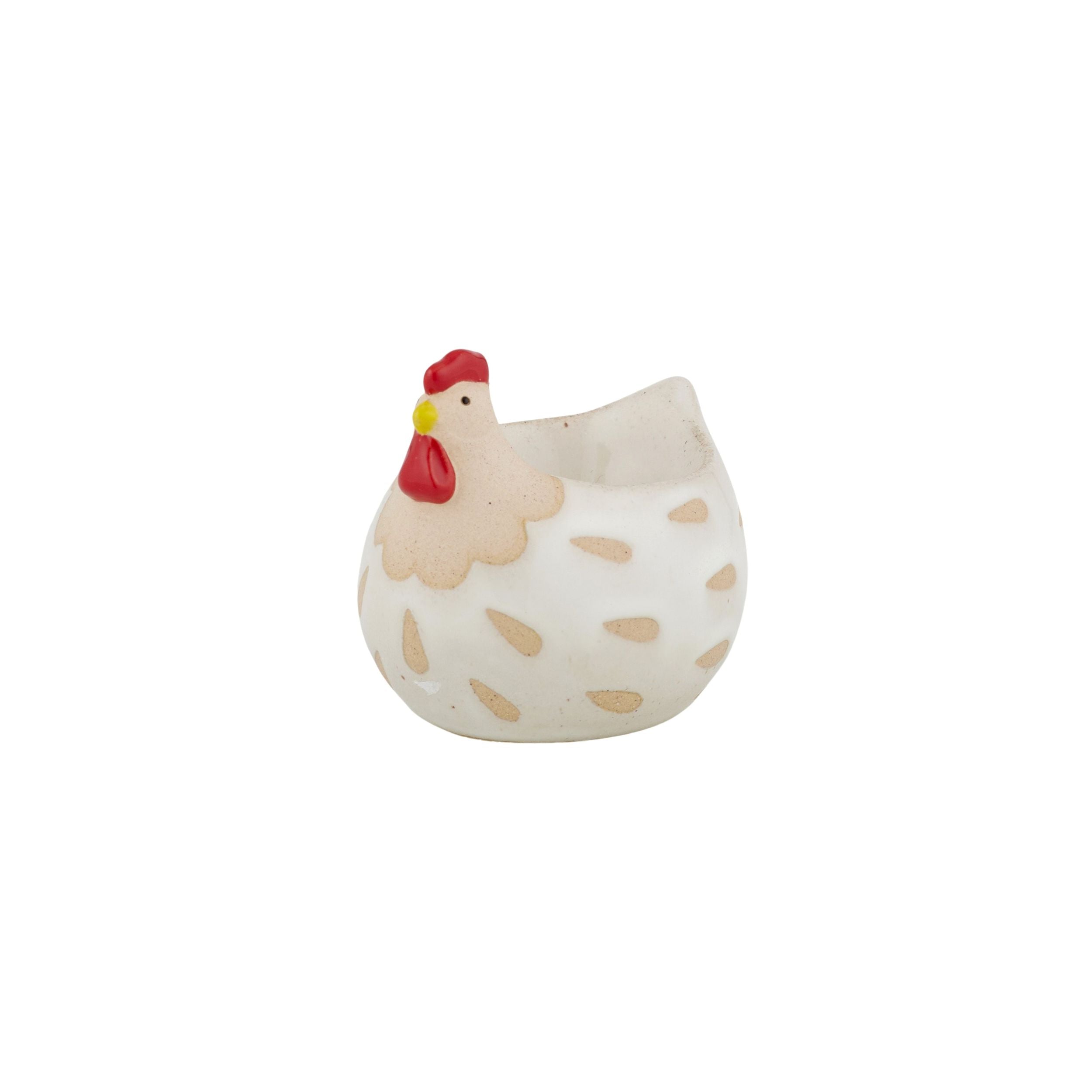 Assemble Charlie Chook Ceramic Egg Cup Ivory