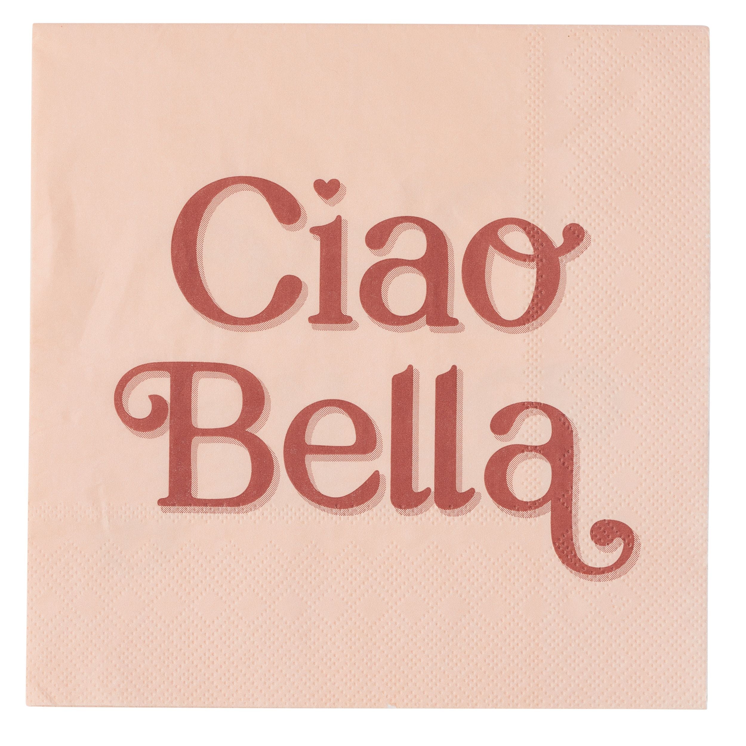 Assemble Bella 20pk 3 Ply Napkin Nude