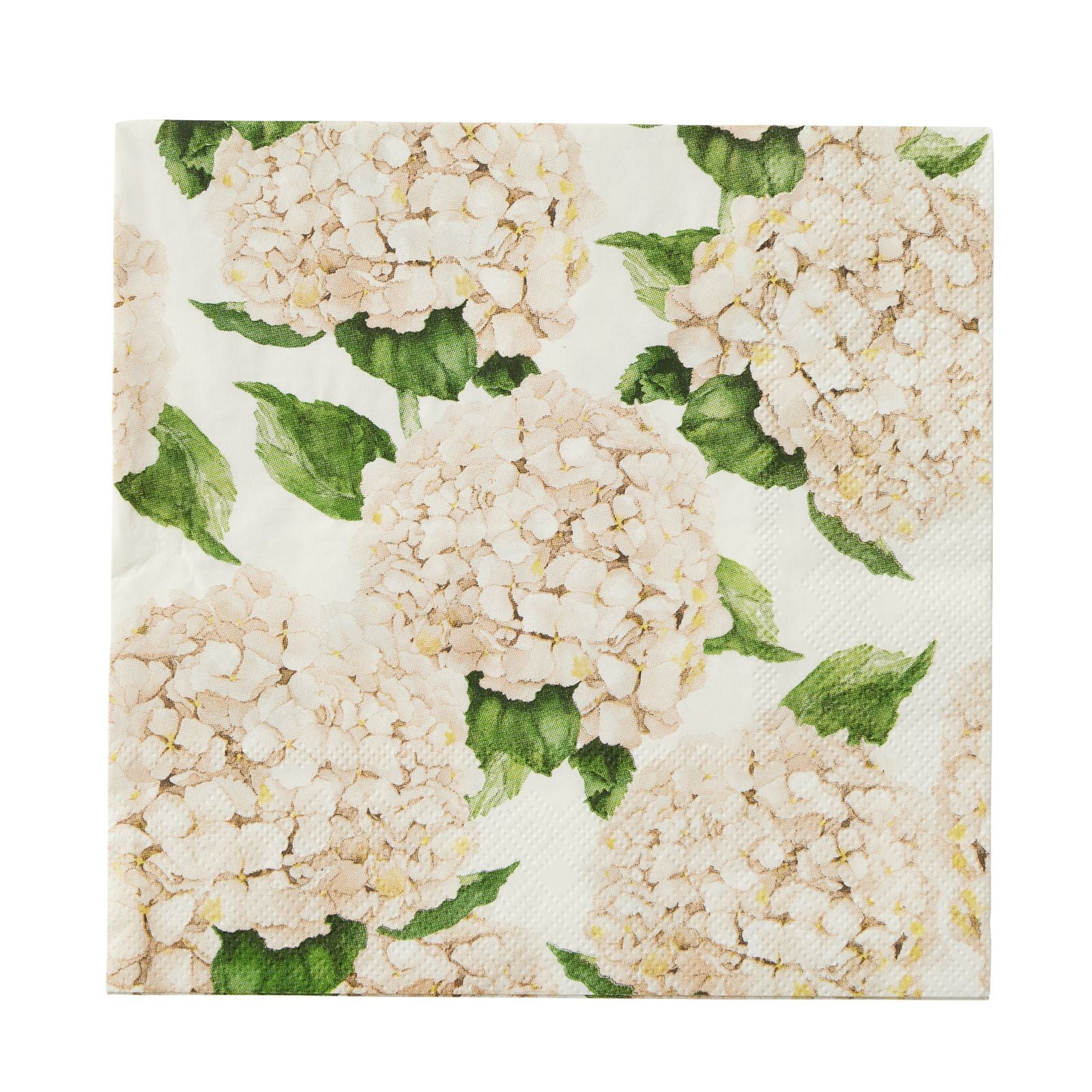 Assemble Hydrangea 20pk 3 Ply Napkin Ivory