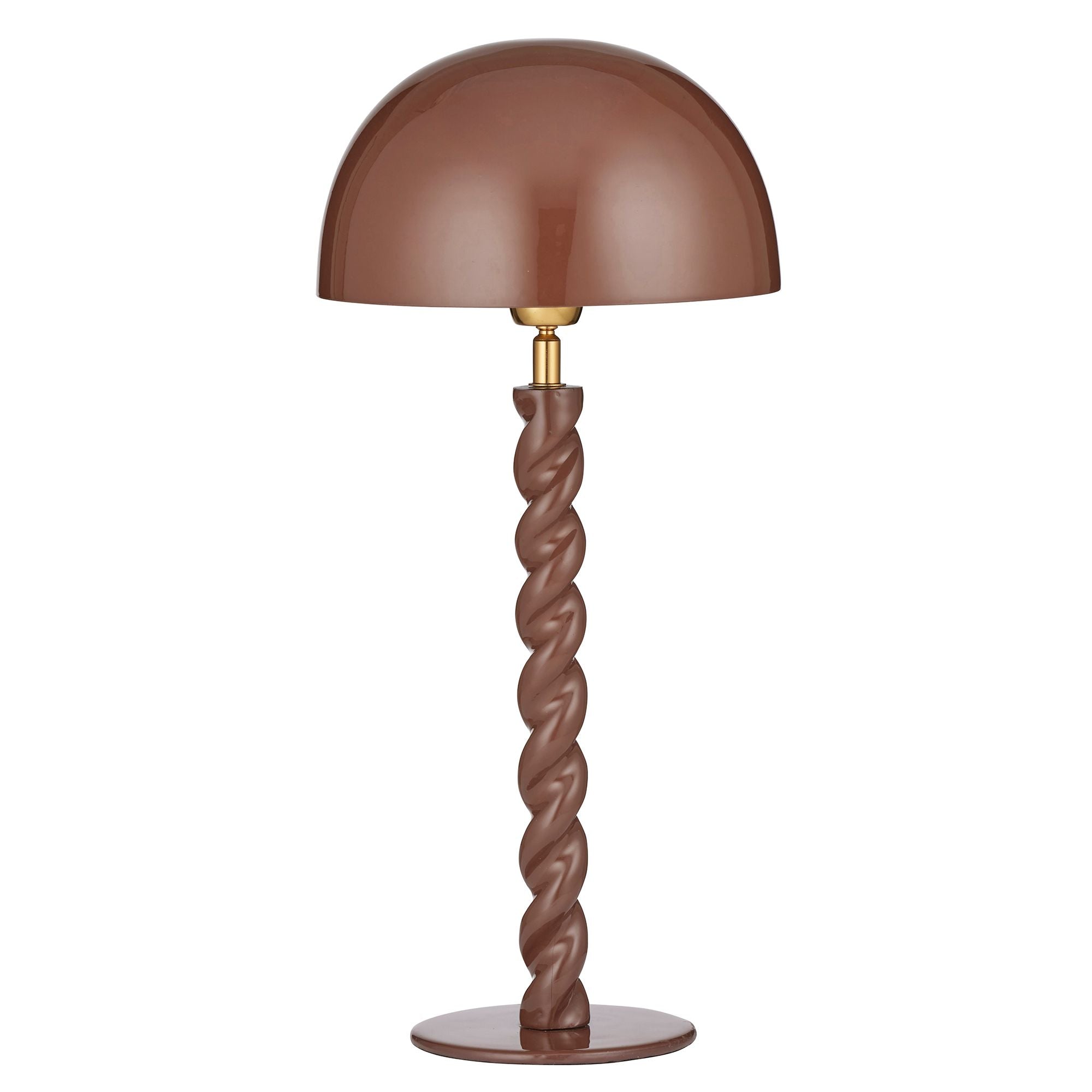 Coast To Coast Ormond Metal Lamp Chocolate