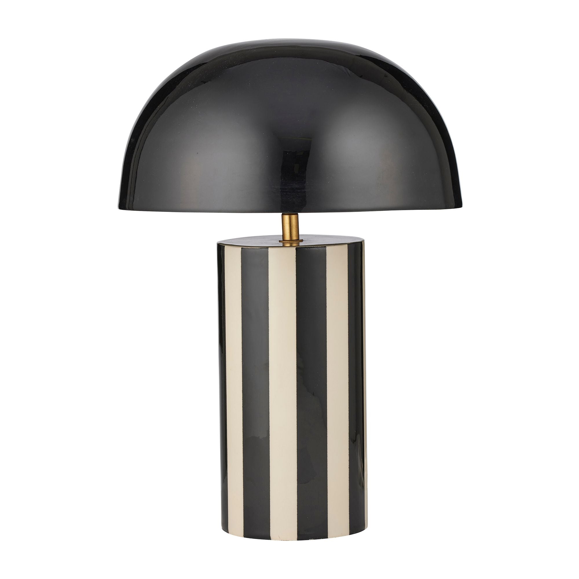 Coast To Coast Raya Metal Lamp Black/Ivory