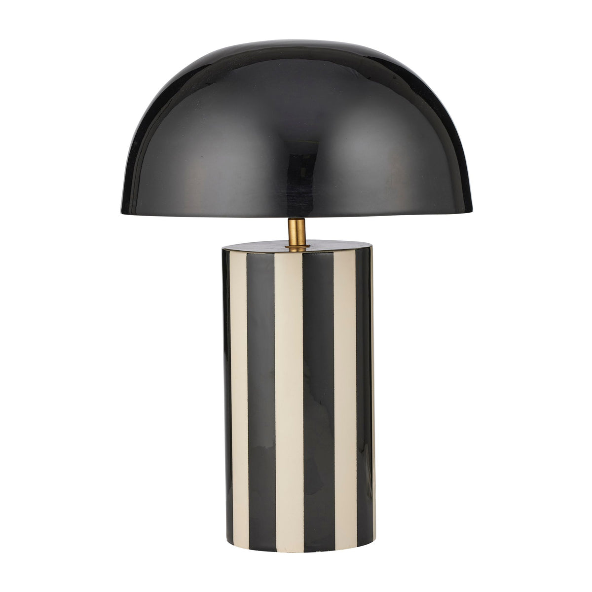 Coast To Coast Raya Metal Lamp Black/Ivory