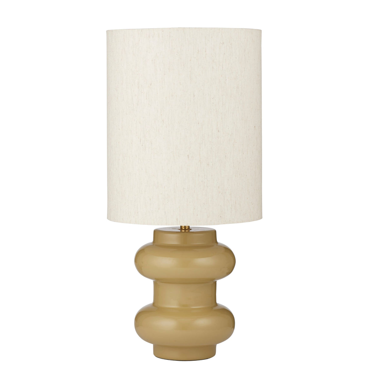 Coast To Coast Alba Metal Lamp Taupe/Ivory