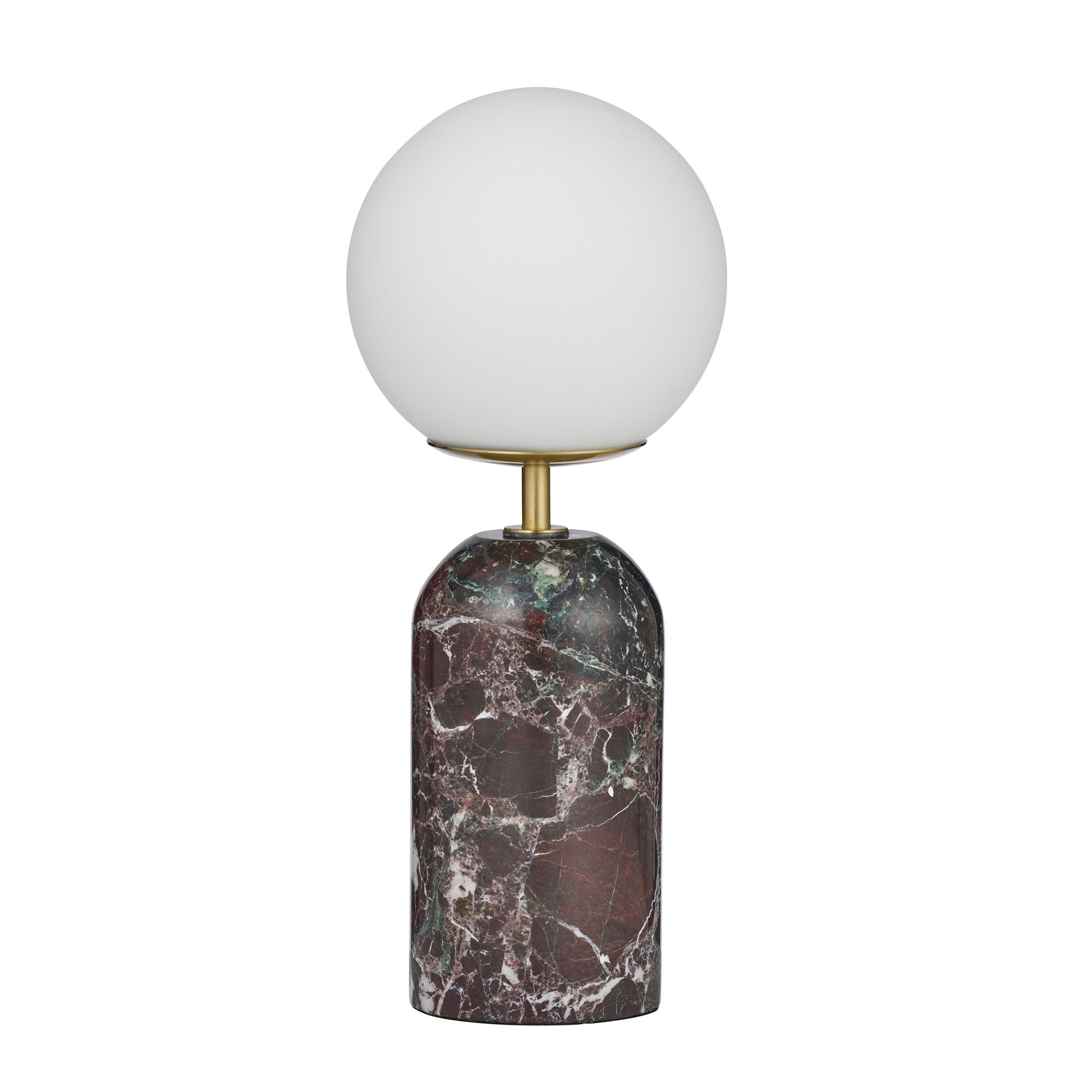 Coast To Coast Marino Marble Lamp Claret