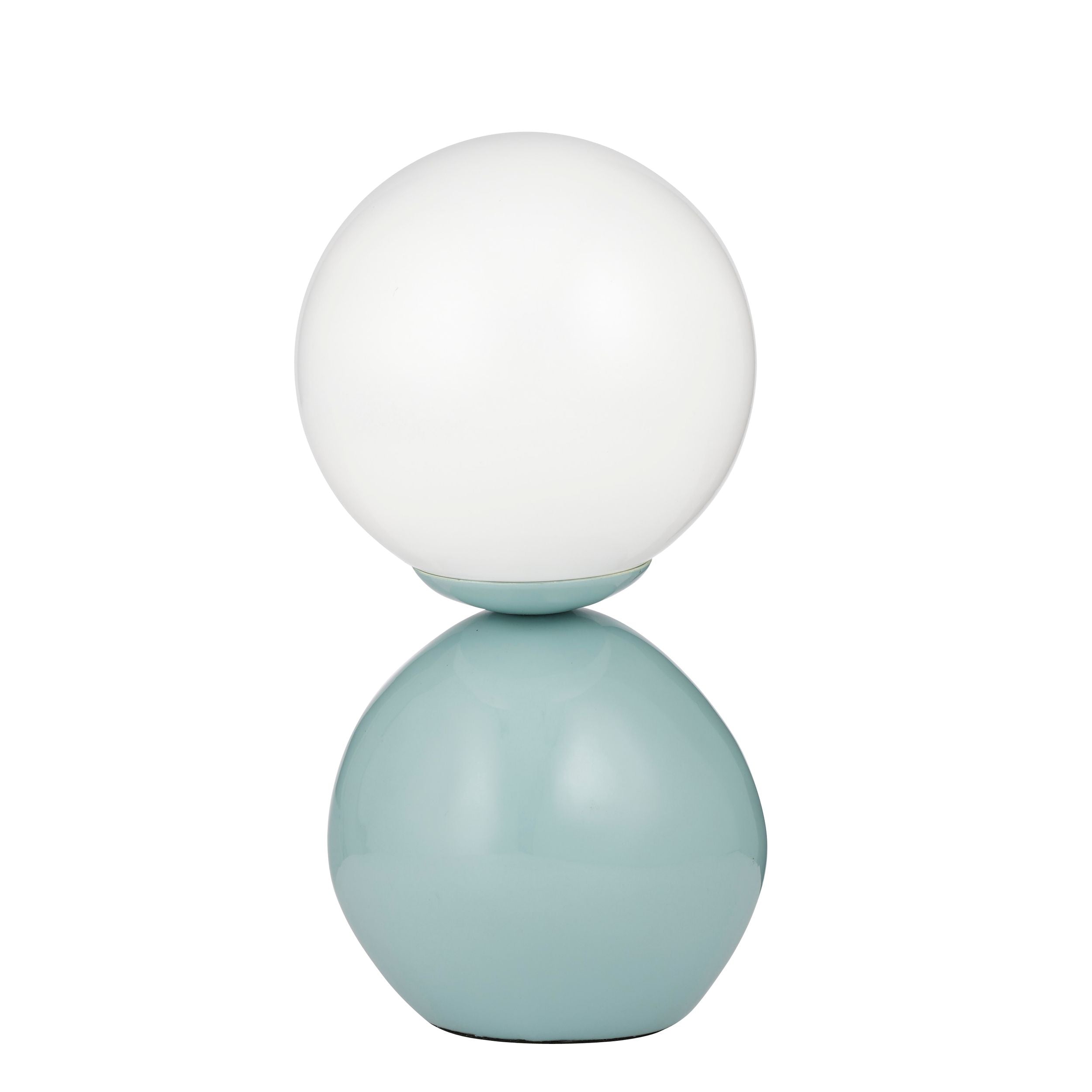 Coast To Coast Terra Metal Lamp Pale Blue