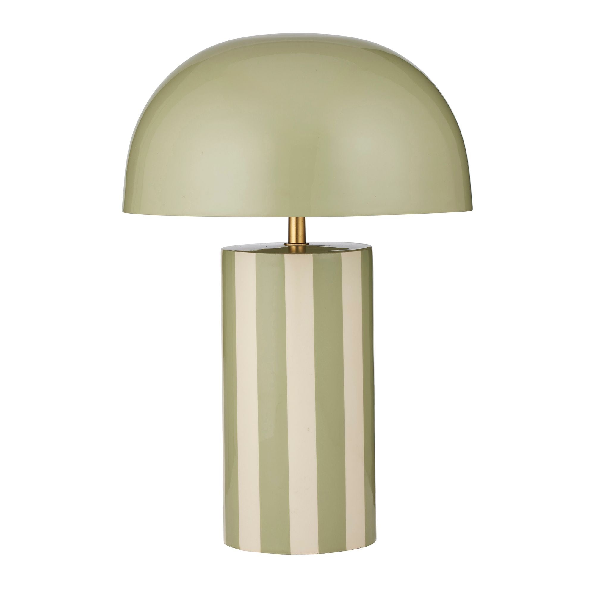Coast To Coast Raya Metal Lamp Sage/Ivory