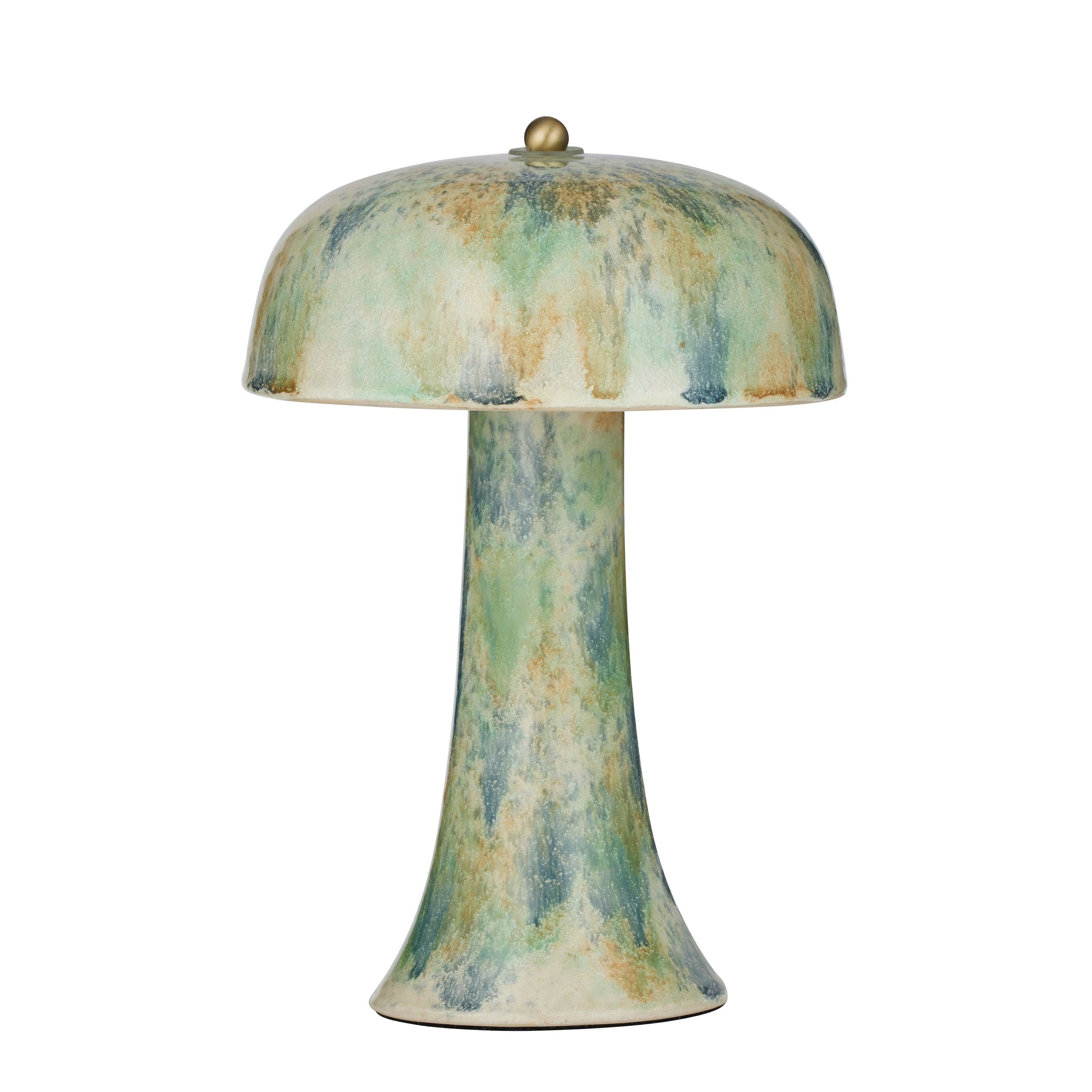 Coast To Coast Tate Ceramic Lamp Blue/Green