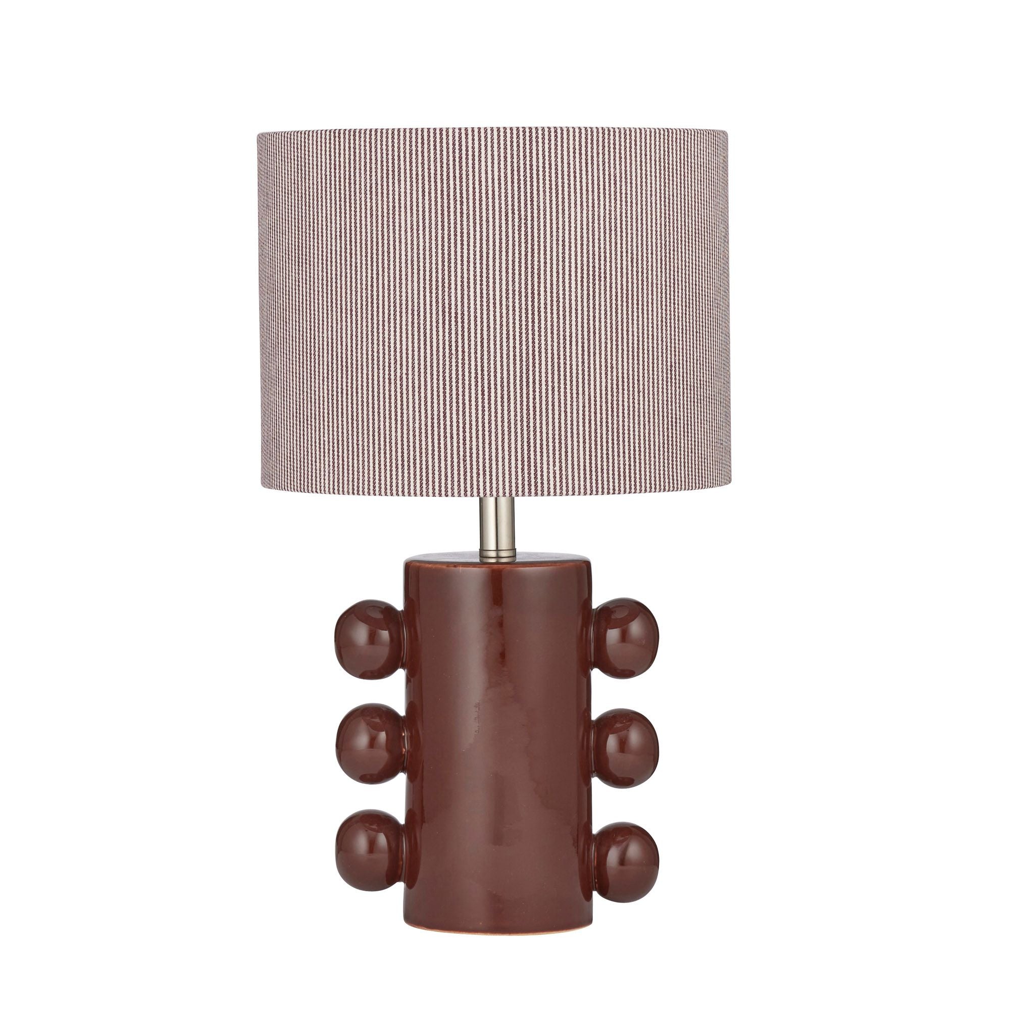 Coast To Coast Arizona Ceramic Lamp Brown/Ivory