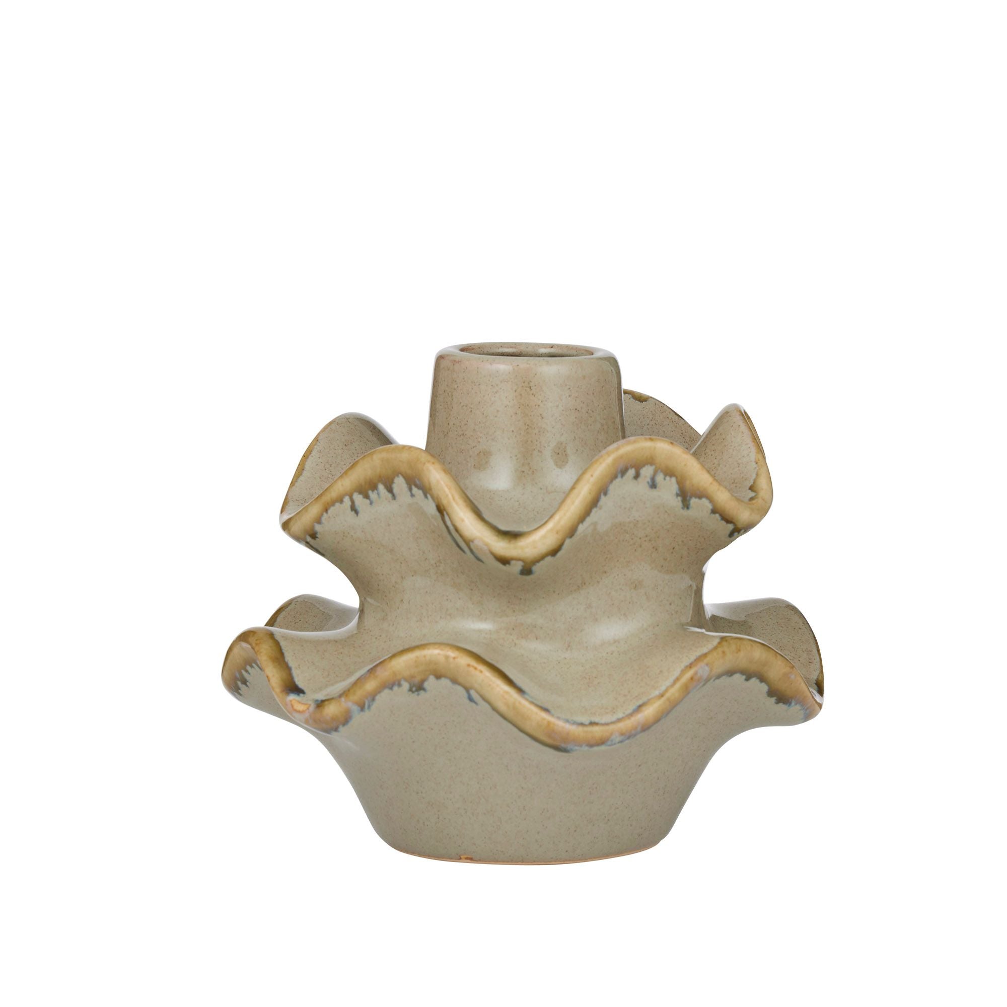 Coast To Coast Emery Ceramic Vase Taupe