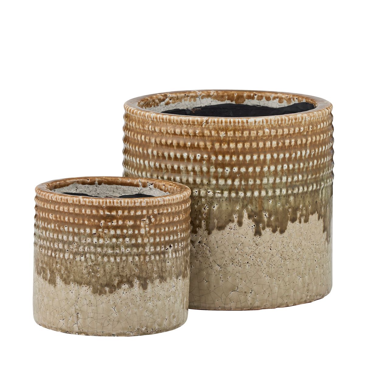 Life Botanic Gordes Set of 2 Ceramic Pots