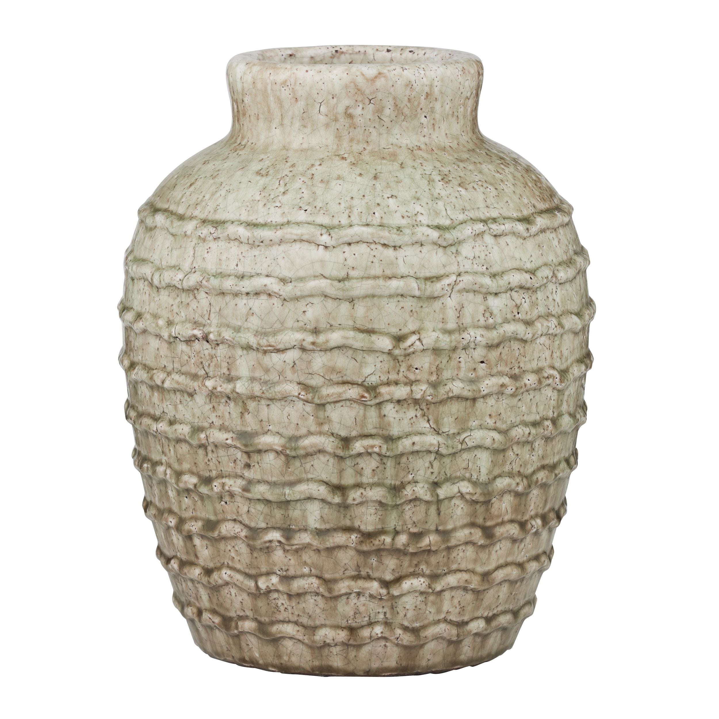 Coast To Coast Riad Ceramic Vase Taupe