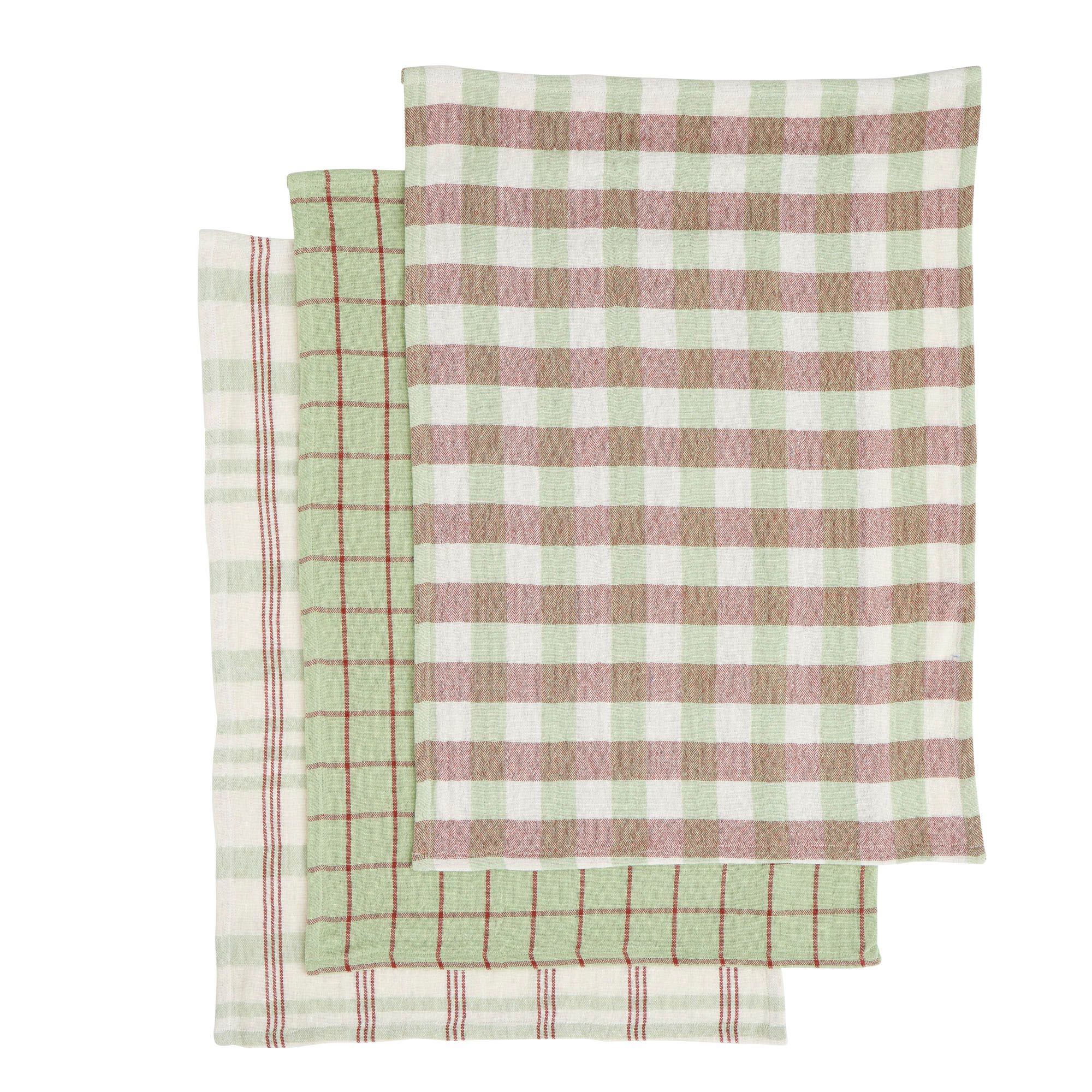 Assemble Kit Set of 3 Recycled Cotton T'Towel Sg