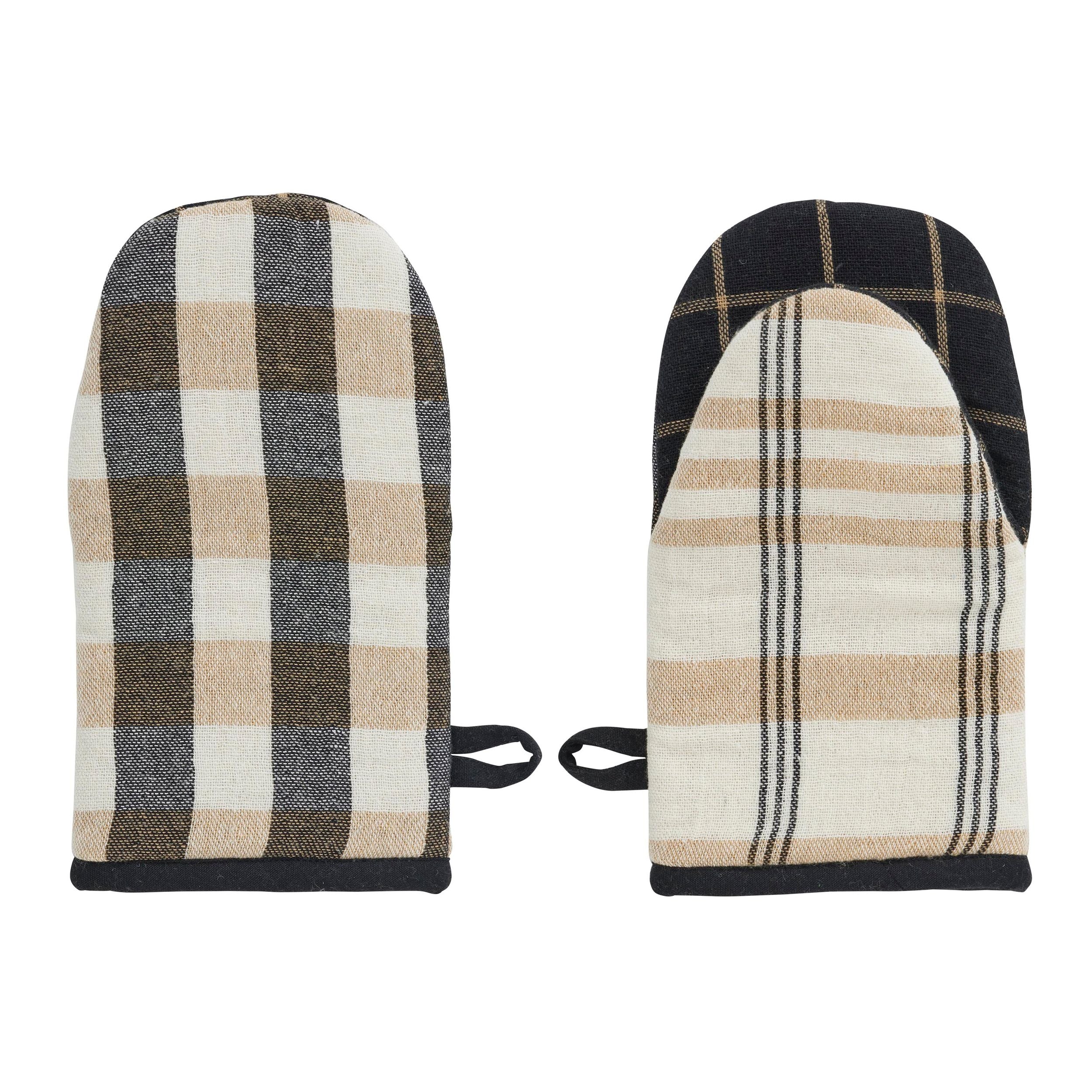 Assemble Kit Recycled Cotton Mitt Black