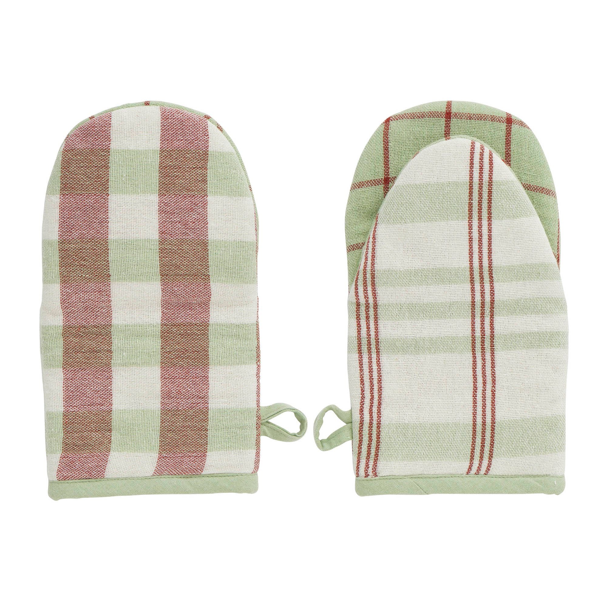 Assemble Kit Recycled Cotton Mitt Sage