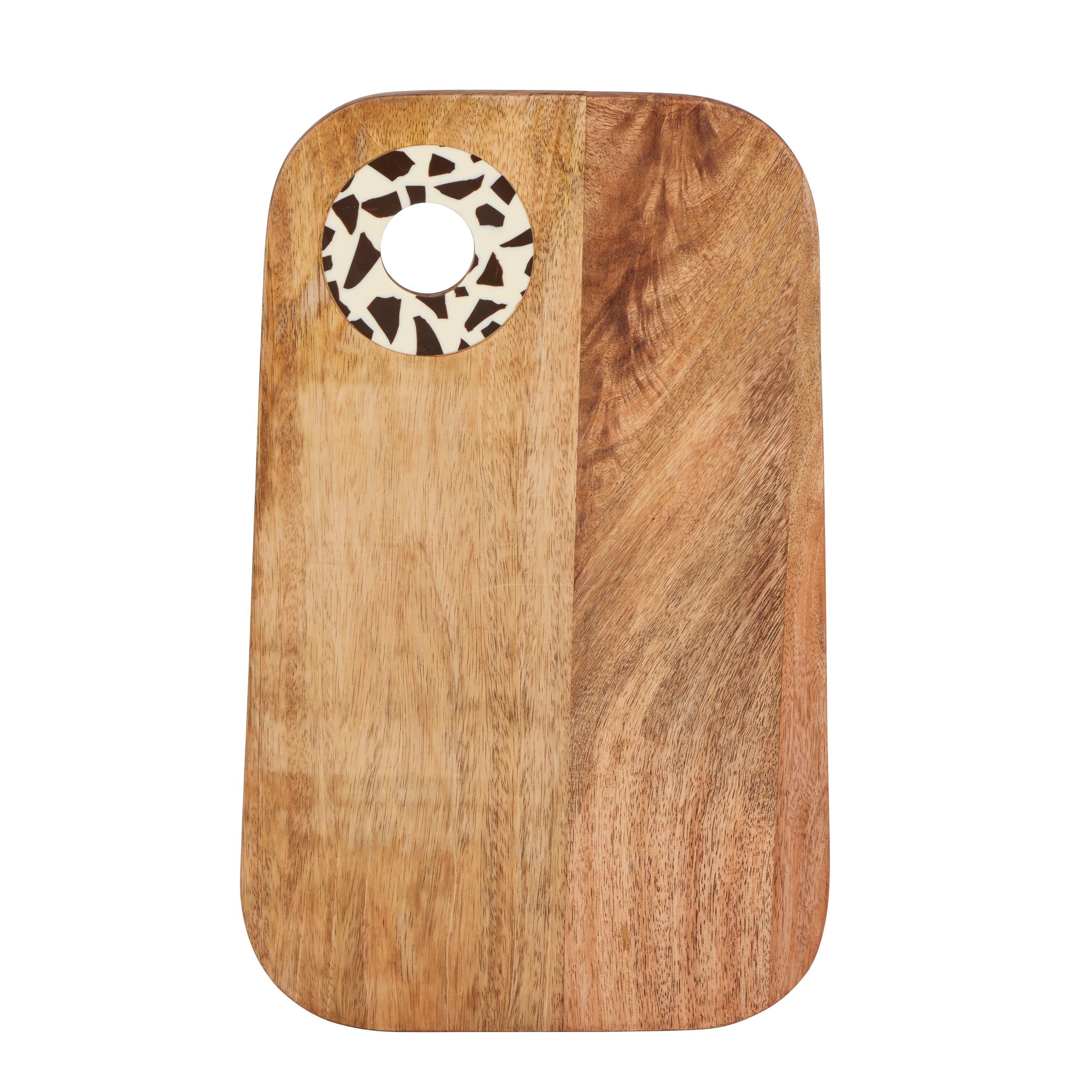 Assemble Avery Wood Serving Board Cocoa