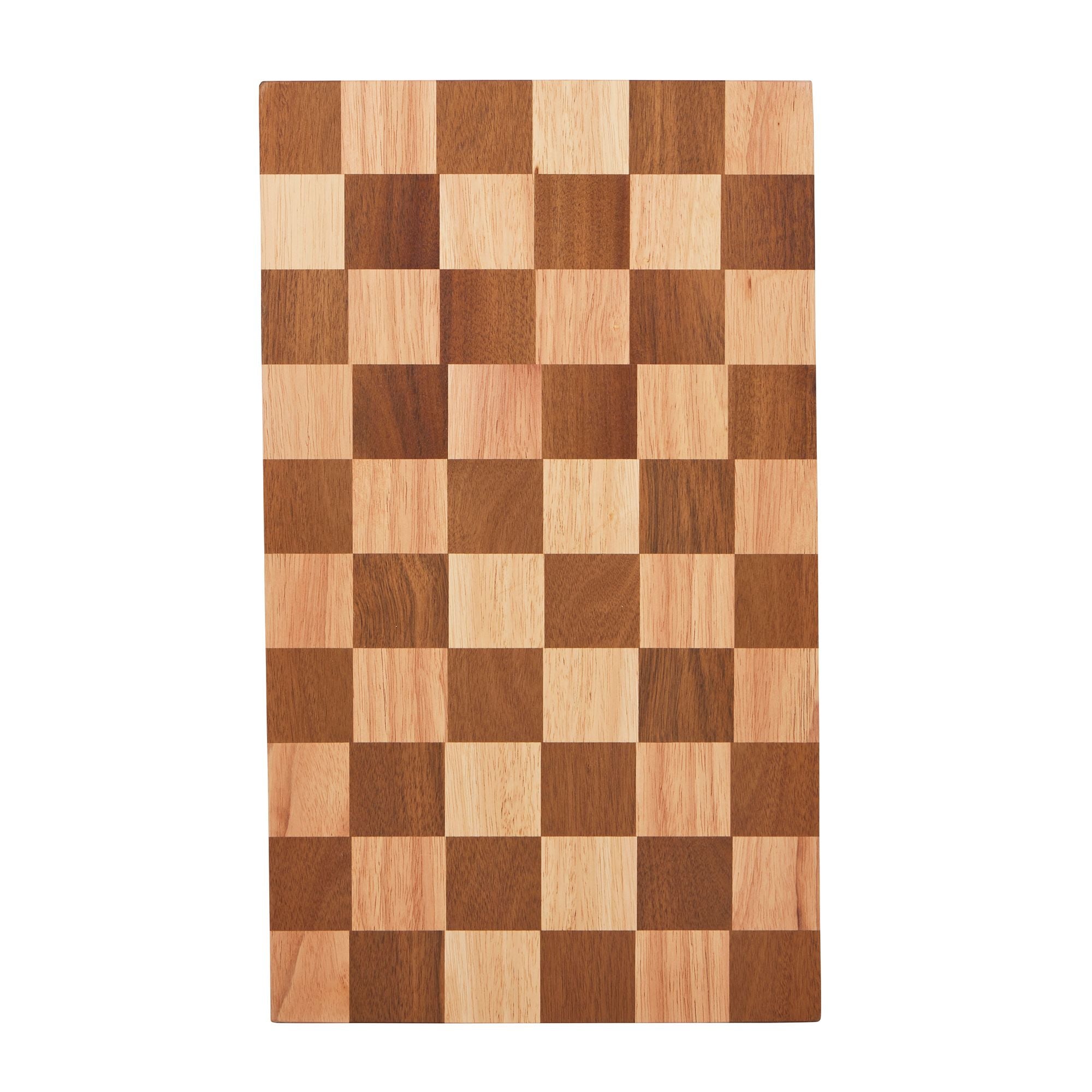 Assemble Checkerboard Wood Butcherblock