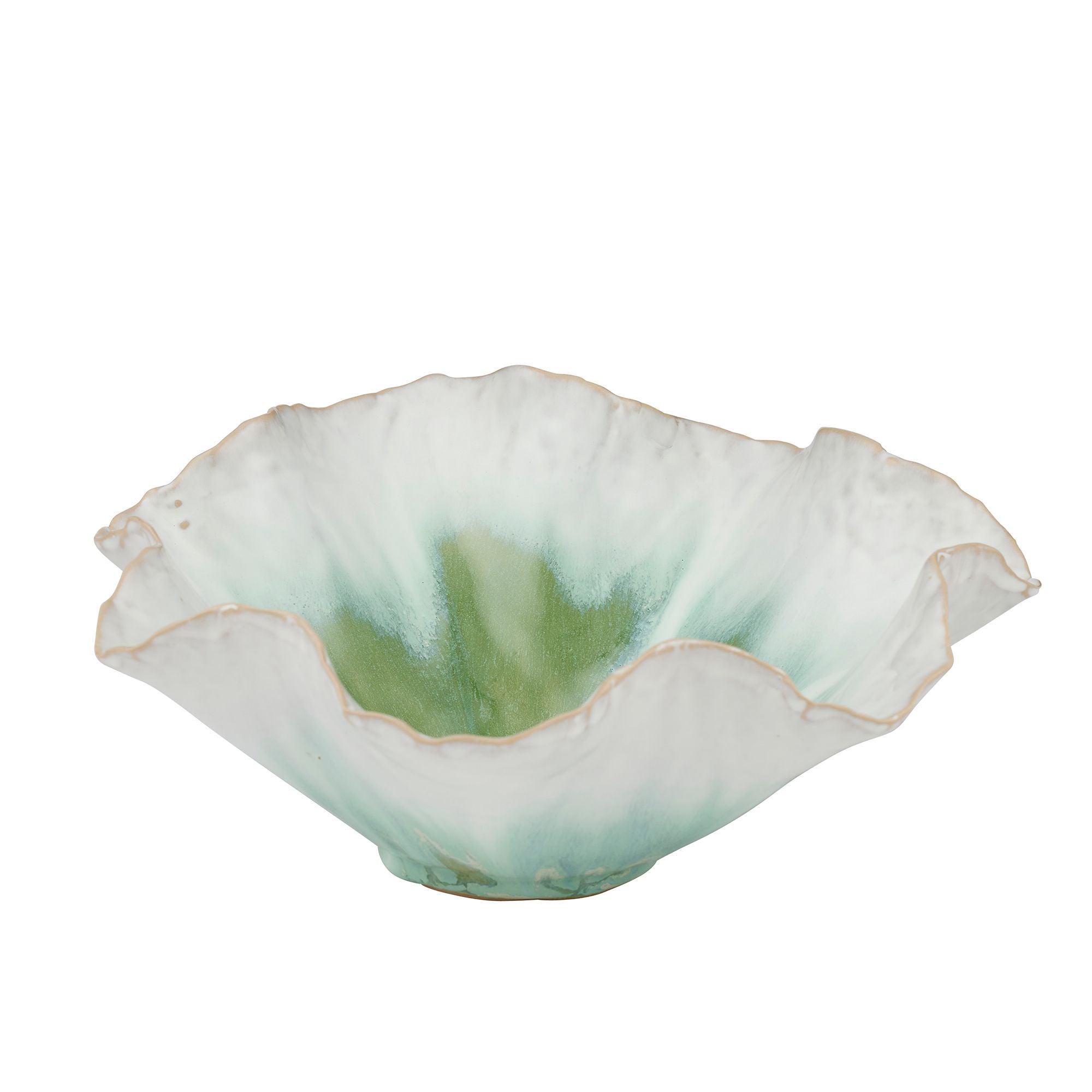Assemble Callie Ceramic Bowl 26x11cm Green