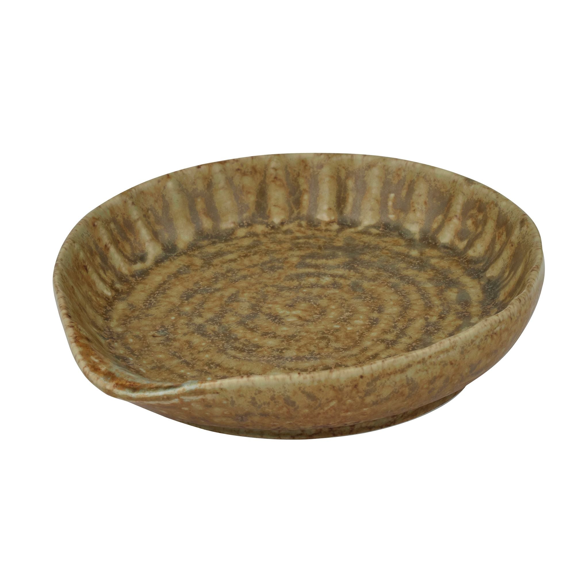 Assemble Studio Ceramic Spoon Rest Olive