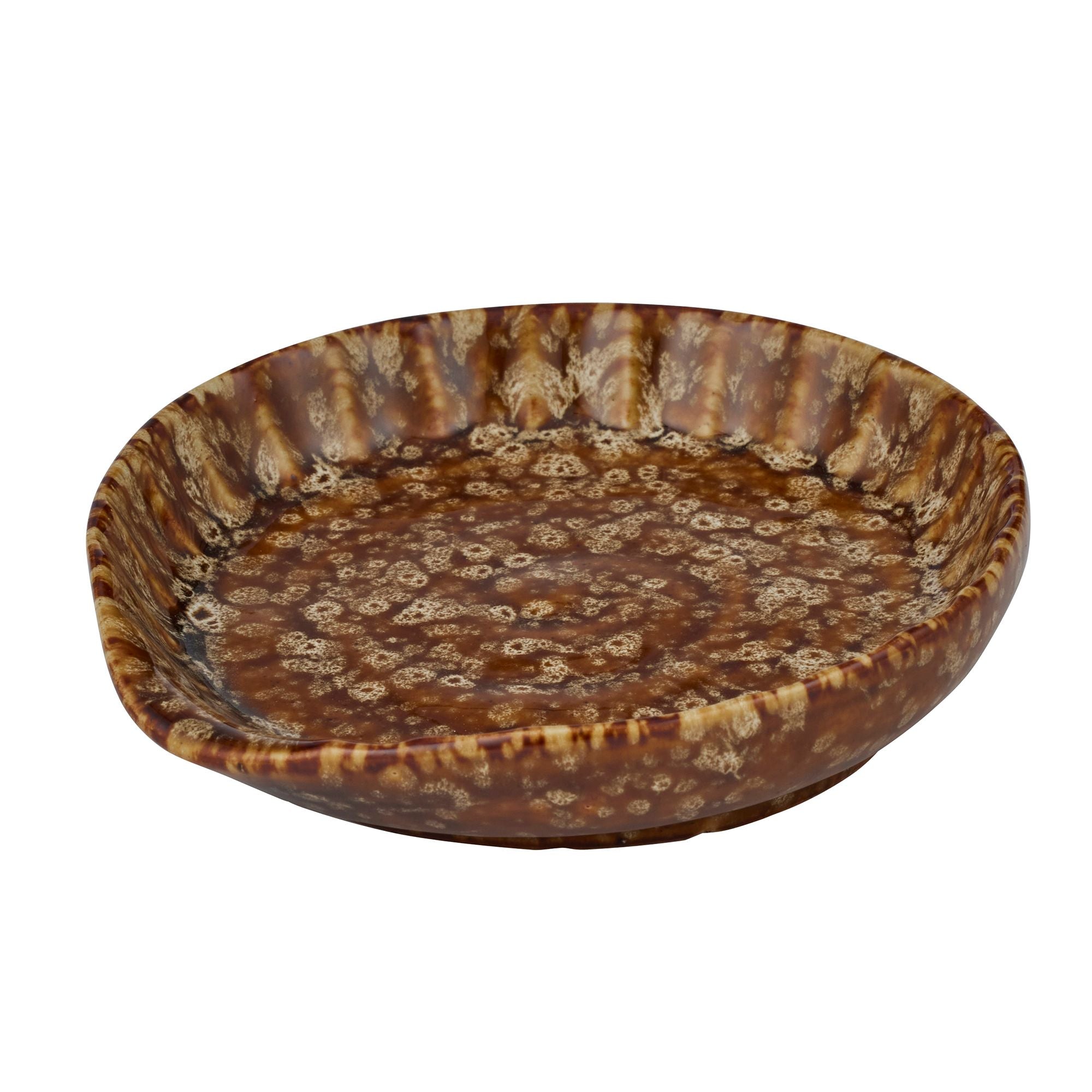 Assemble Studio Ceramic Spoon Rest Cocoa