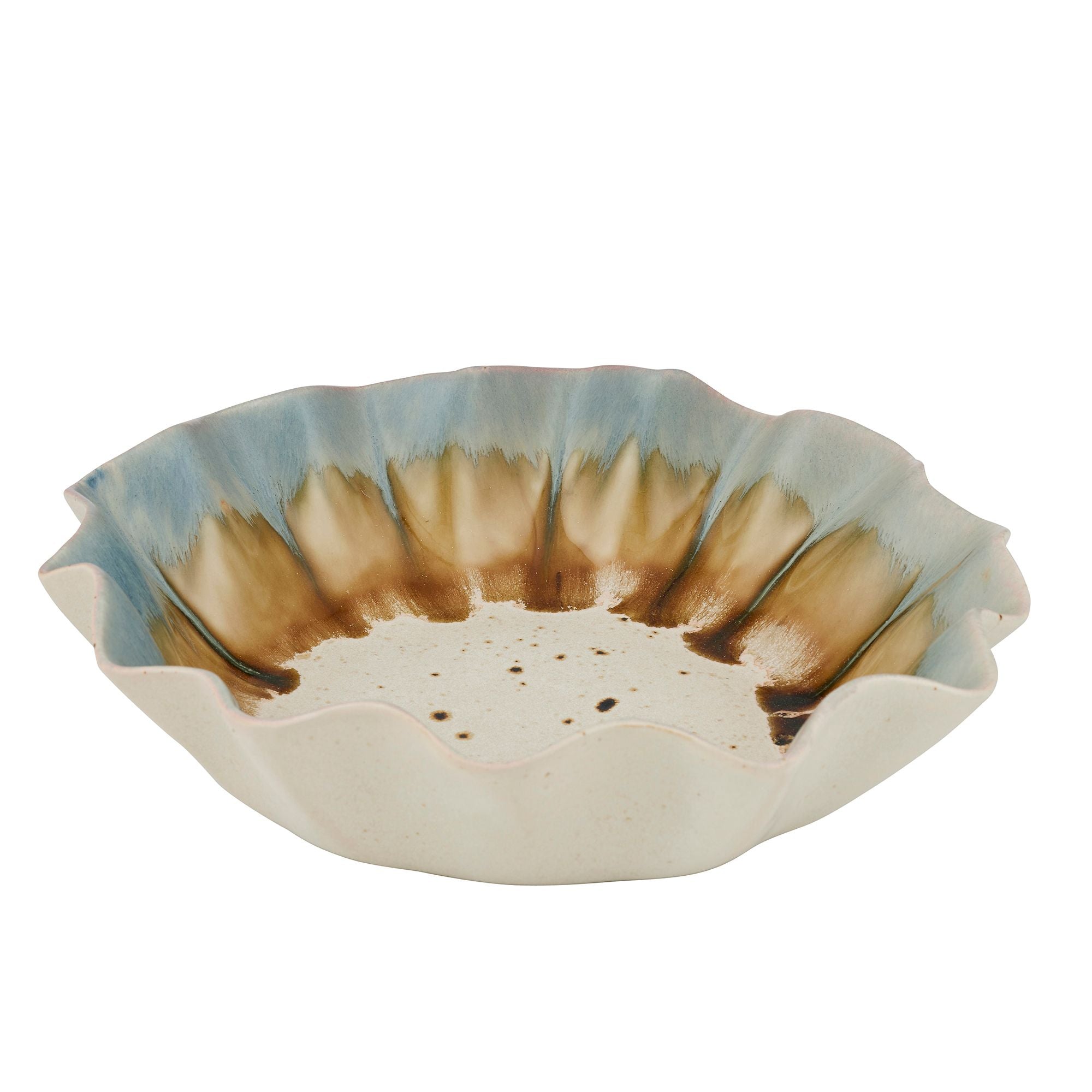 Assemble Urna Ceramic Bowl Teal