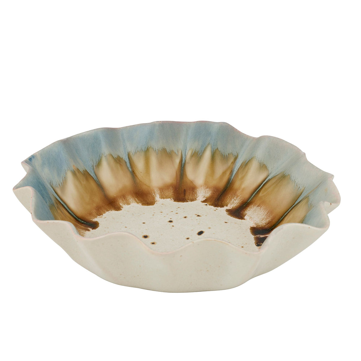 Assemble Urna Ceramic Bowl Teal