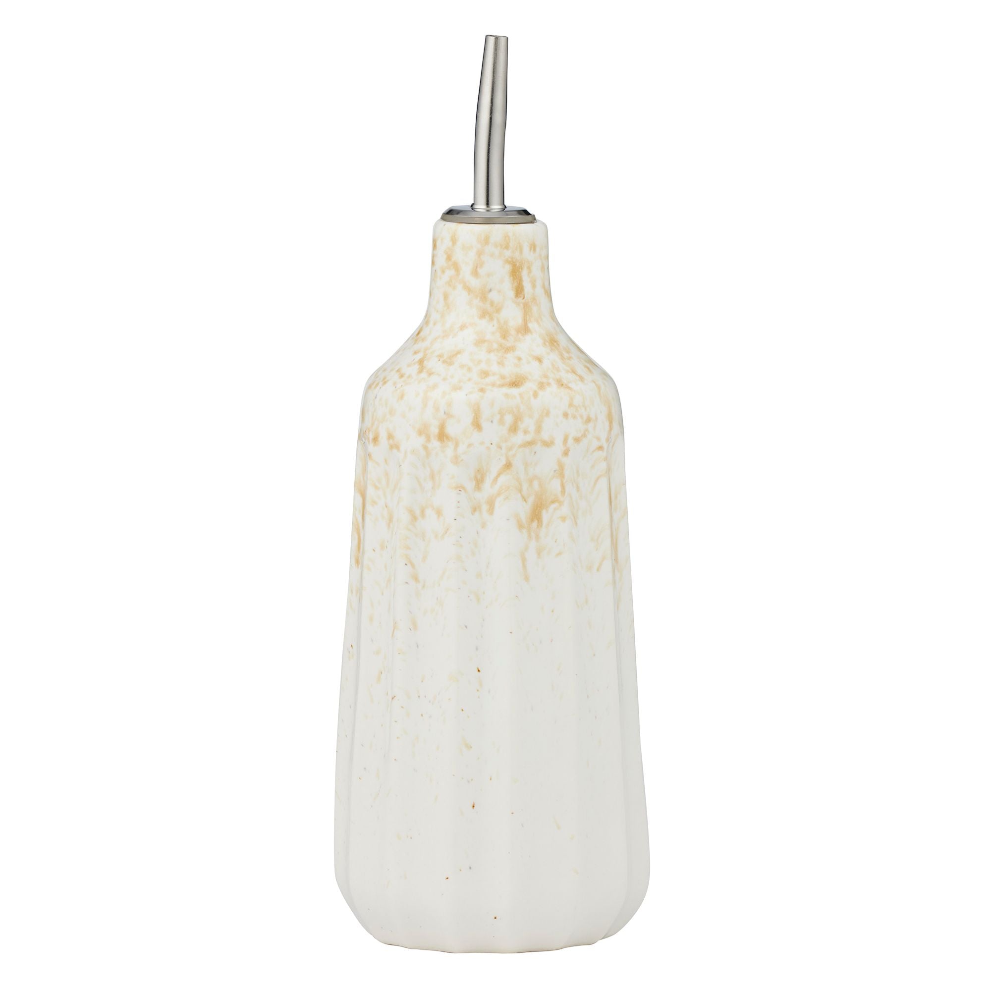 Assemble Studio Ceramic Oil Bottle Nougat