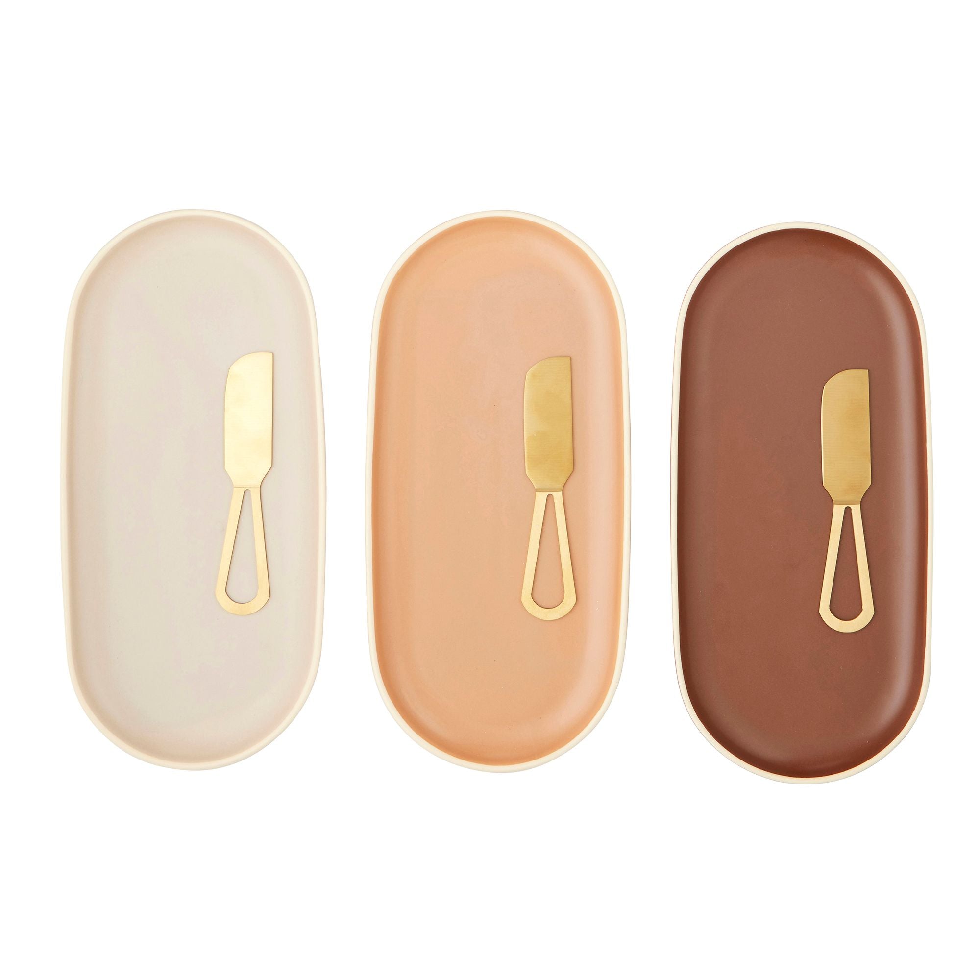 Assemble Paxton 2pc Plate & Knife 3 Assorted