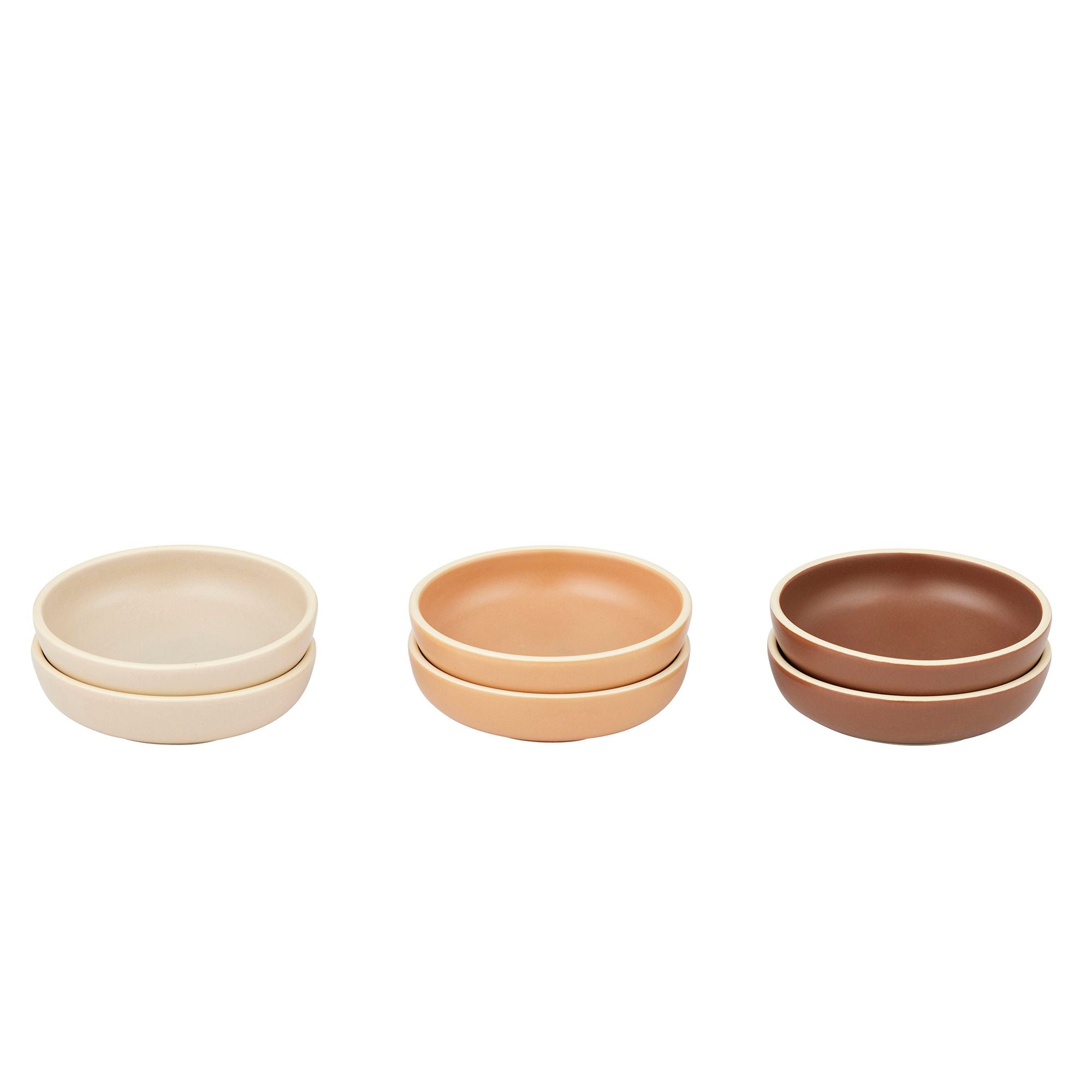 Assemble Paxton Set of 6 Ceramic Condiment Dish