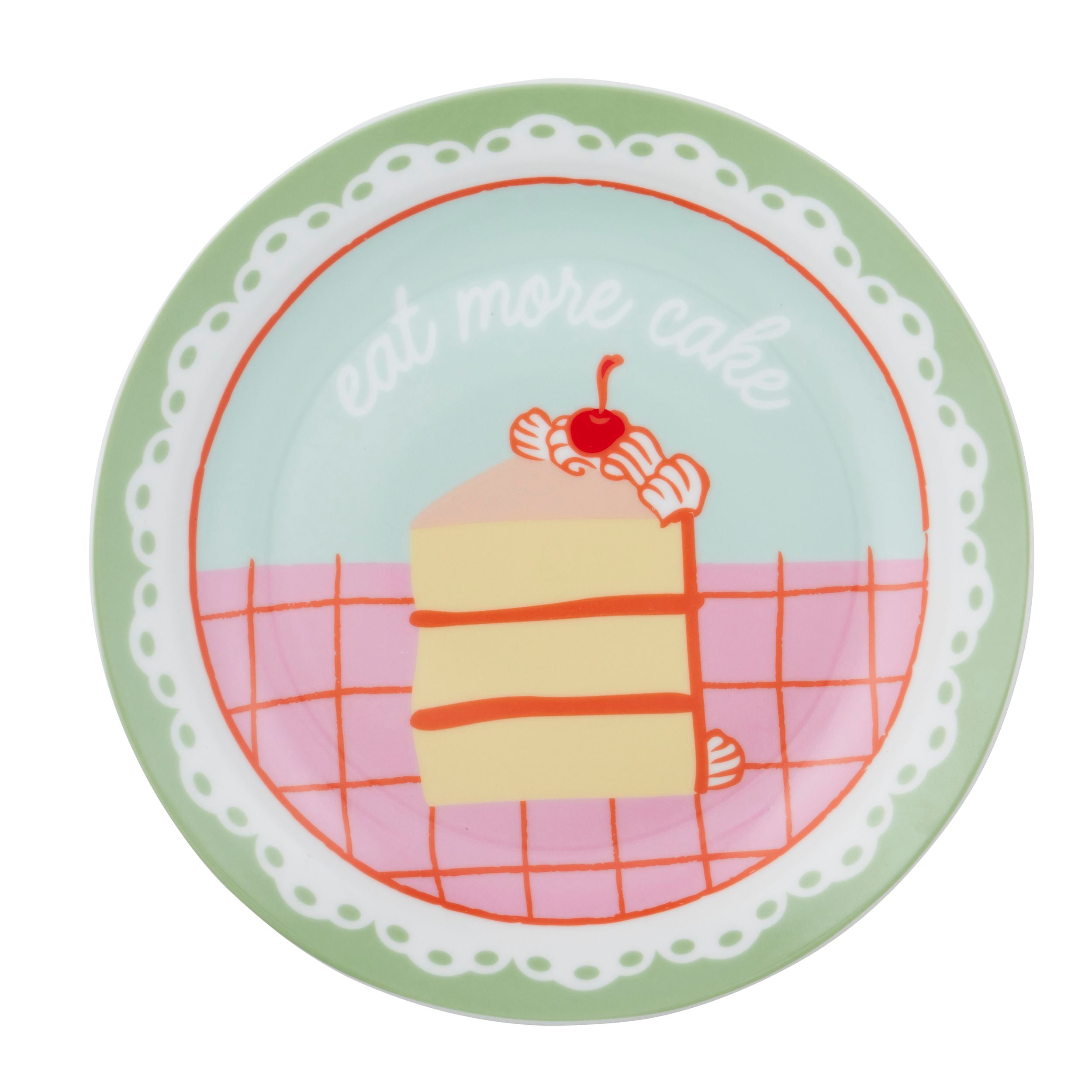 Assemble Buttercream Ceramic Plate Multi