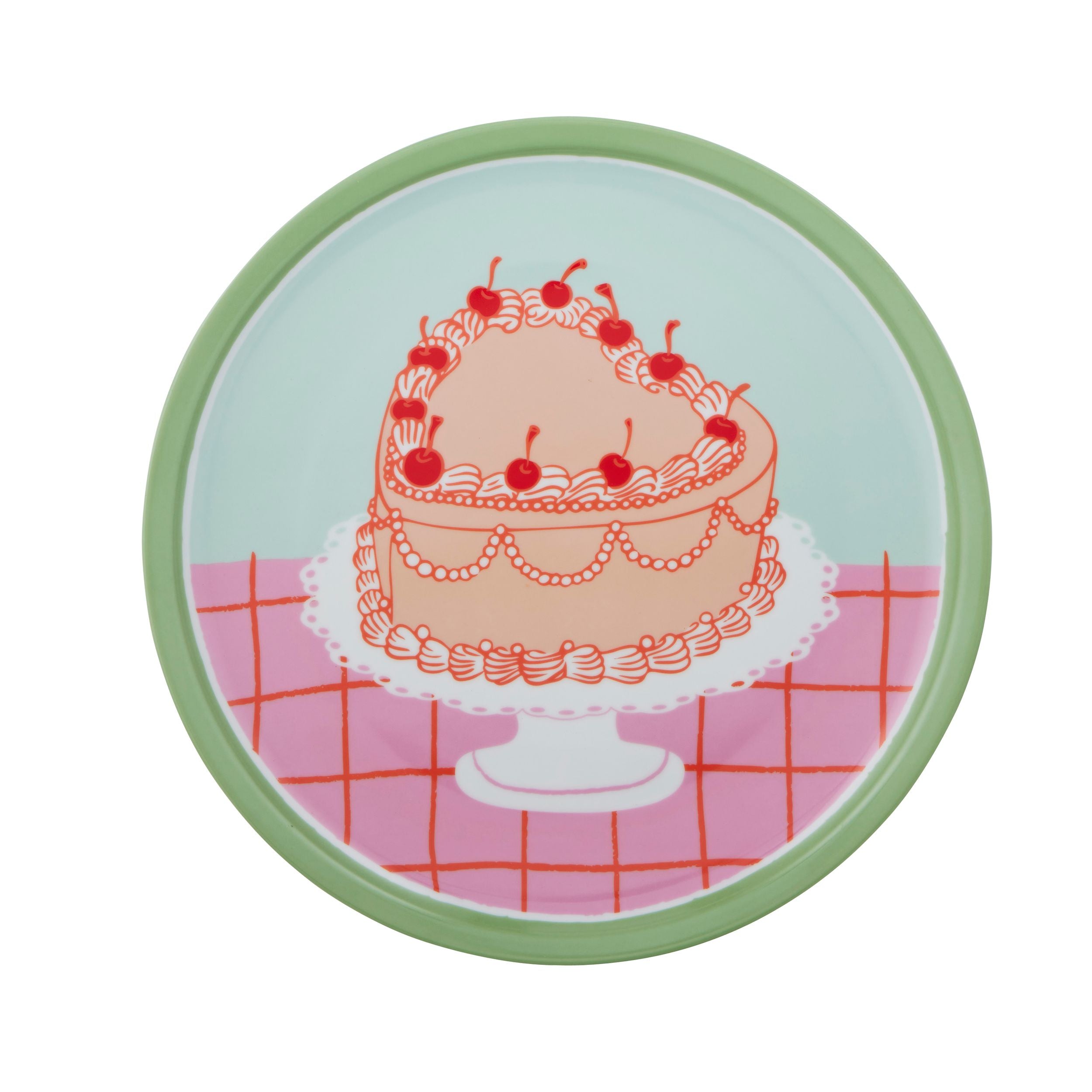 Assemble Buttercream Ceramic Platter Multi