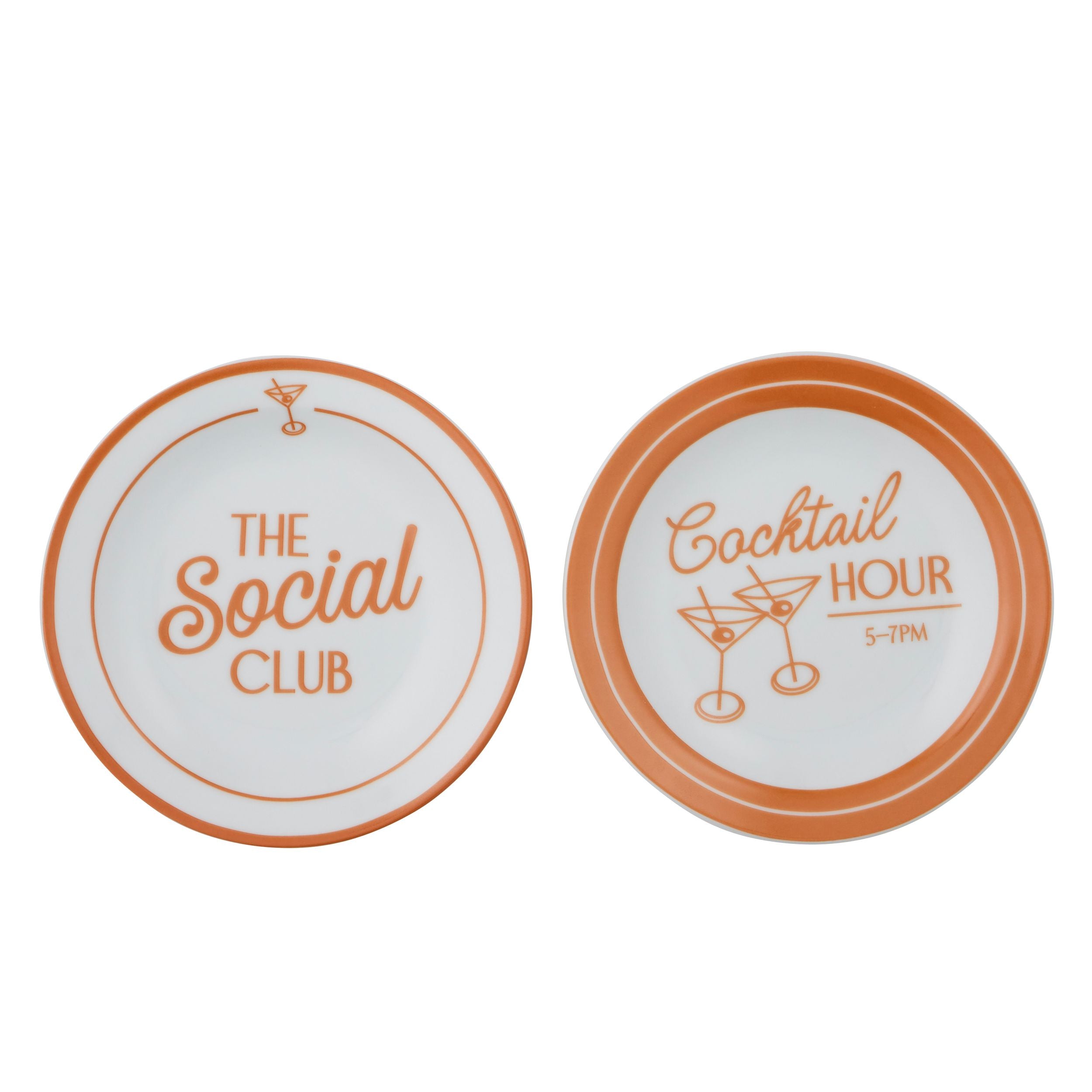 Assemble Social Ceramic Plate 2 Assorted Cherry