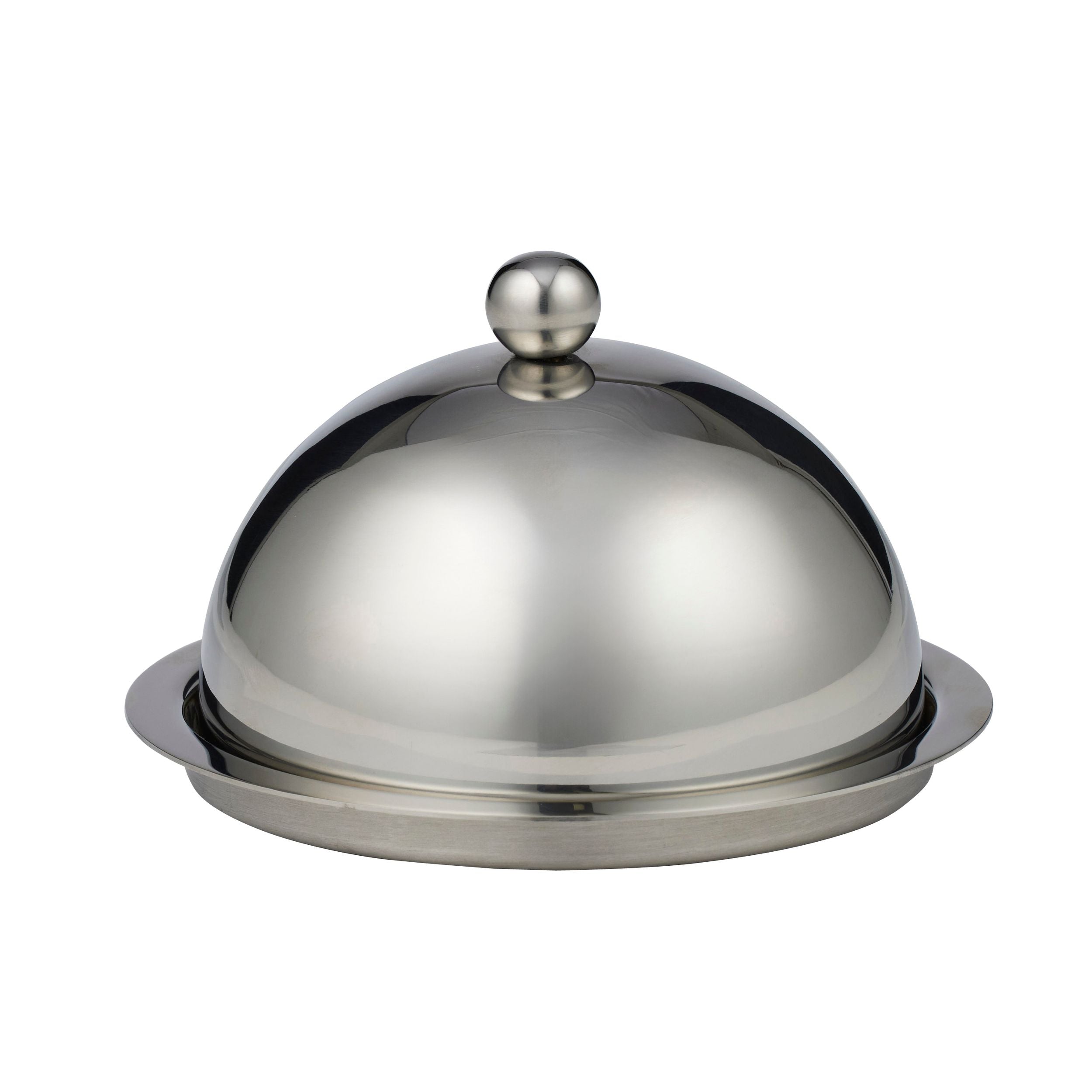 Assemble Wylie Stainless Steel Butter Dish Sil