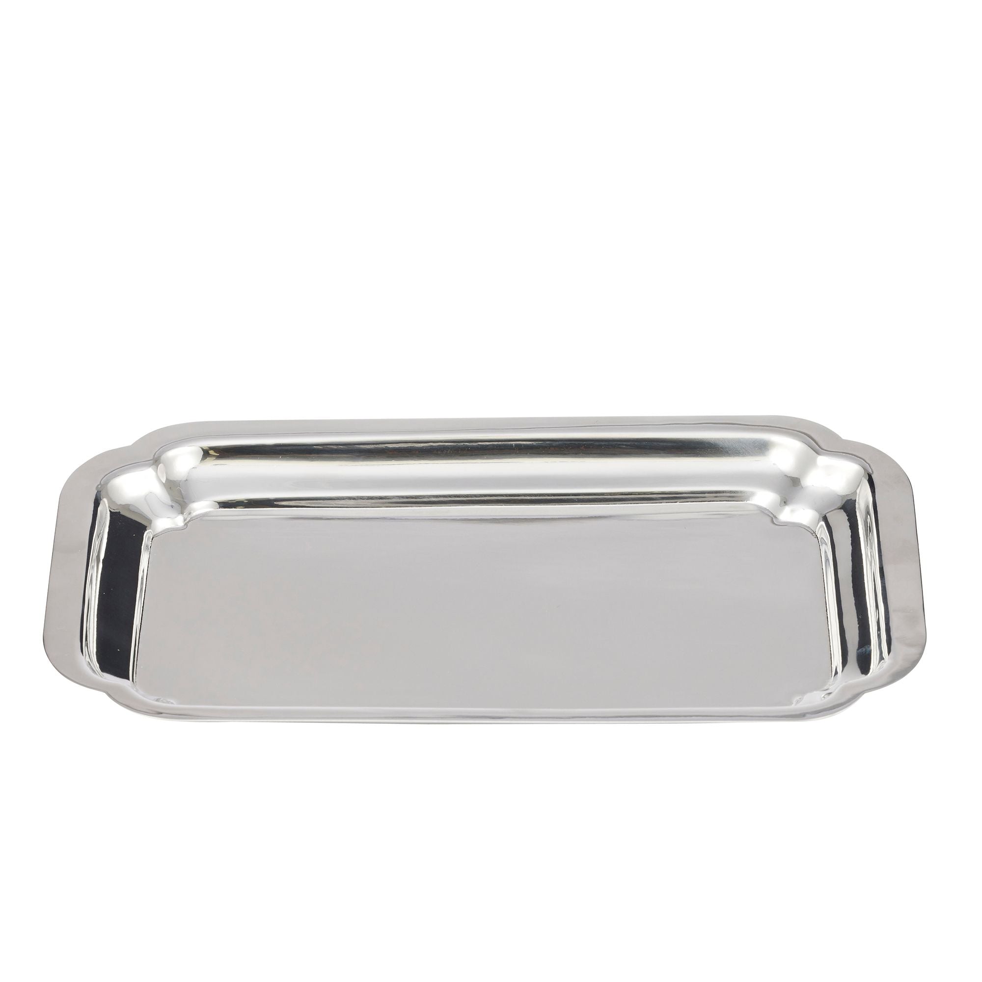 Assemble Wylie Stainless Steel Tray Silver