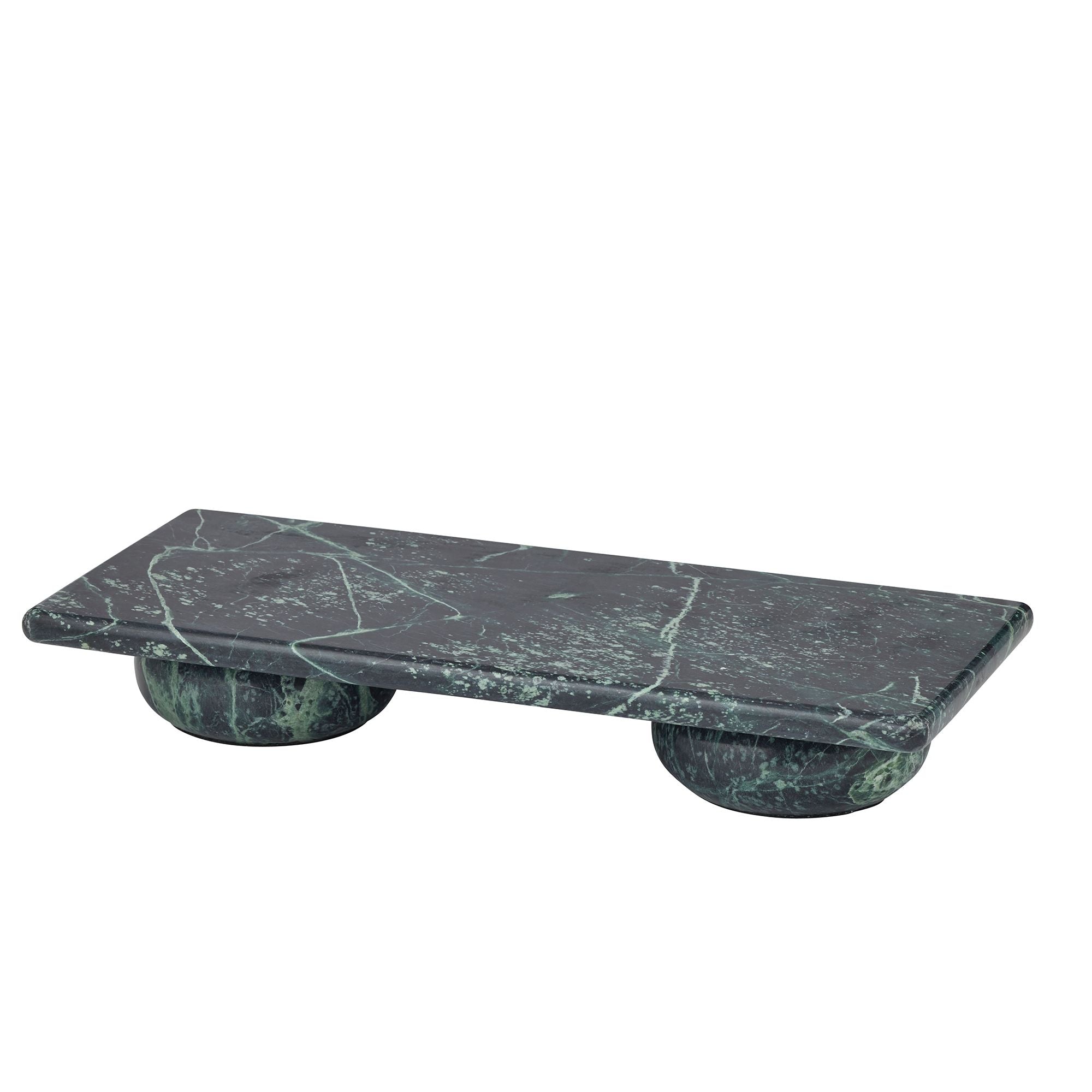 Assemble Ida Marble Footed Tray Forest