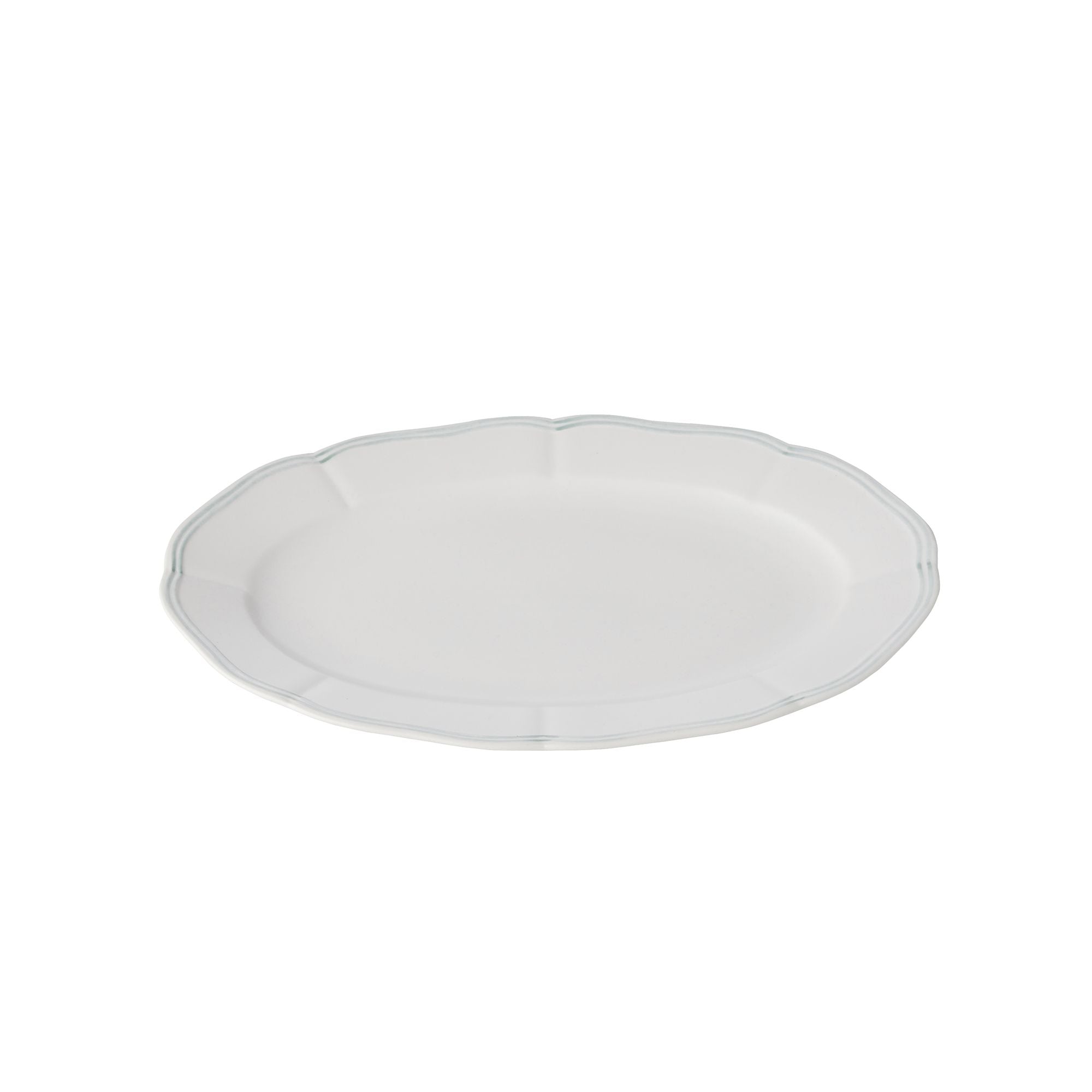 Assemble Imogen Ceramic Platter 21x31cm Ivory/Sage