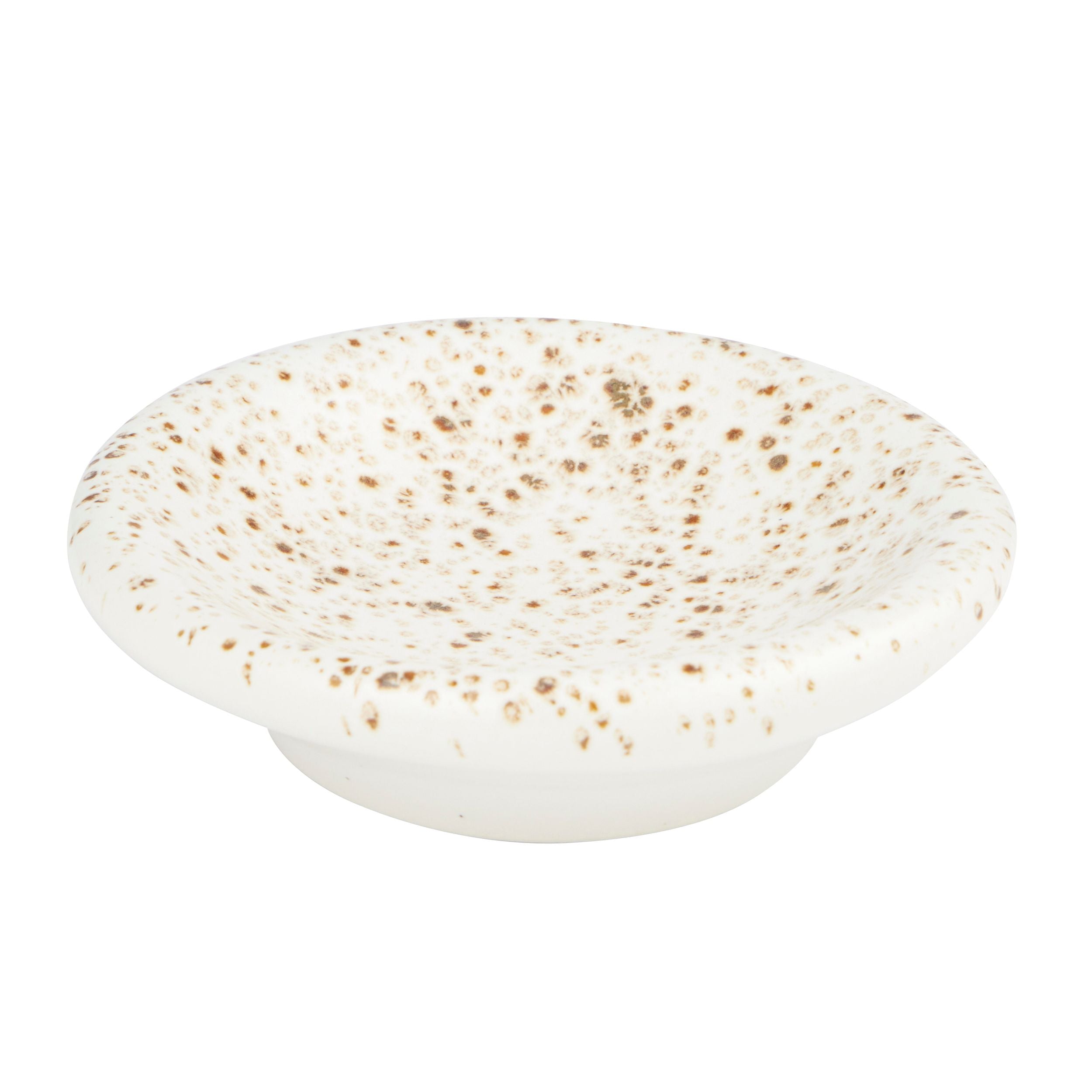 Assemble Massimo Ceramic Dish Ivory/Brwn