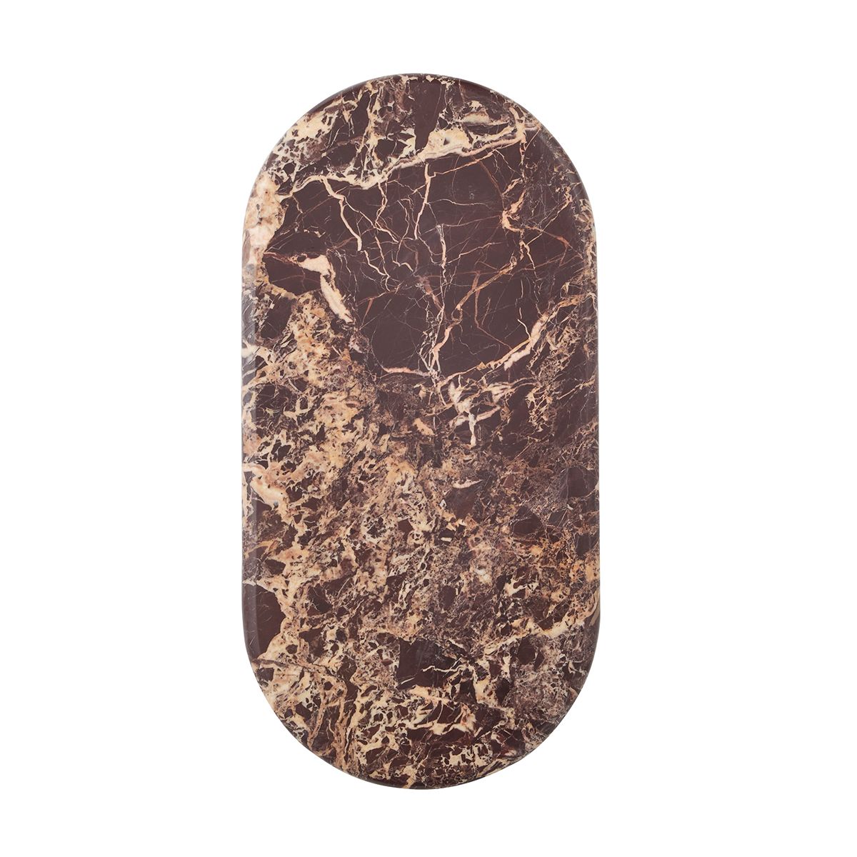 Assemble Ohio Marble Tray Claret