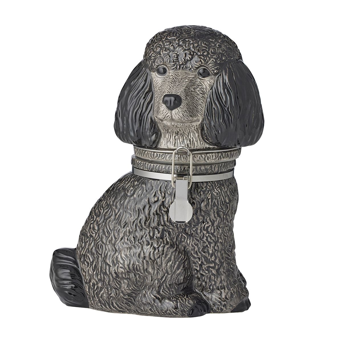 Assemble Poodle Ceramic Storage Jar Bk