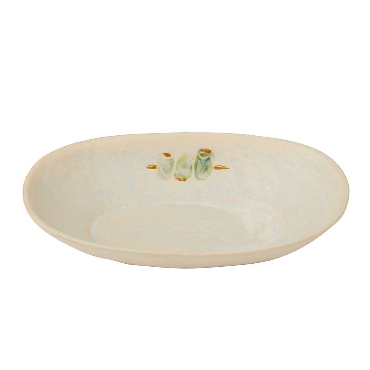 Assemble Cerignola Ceramic Bowl Iv/Olive