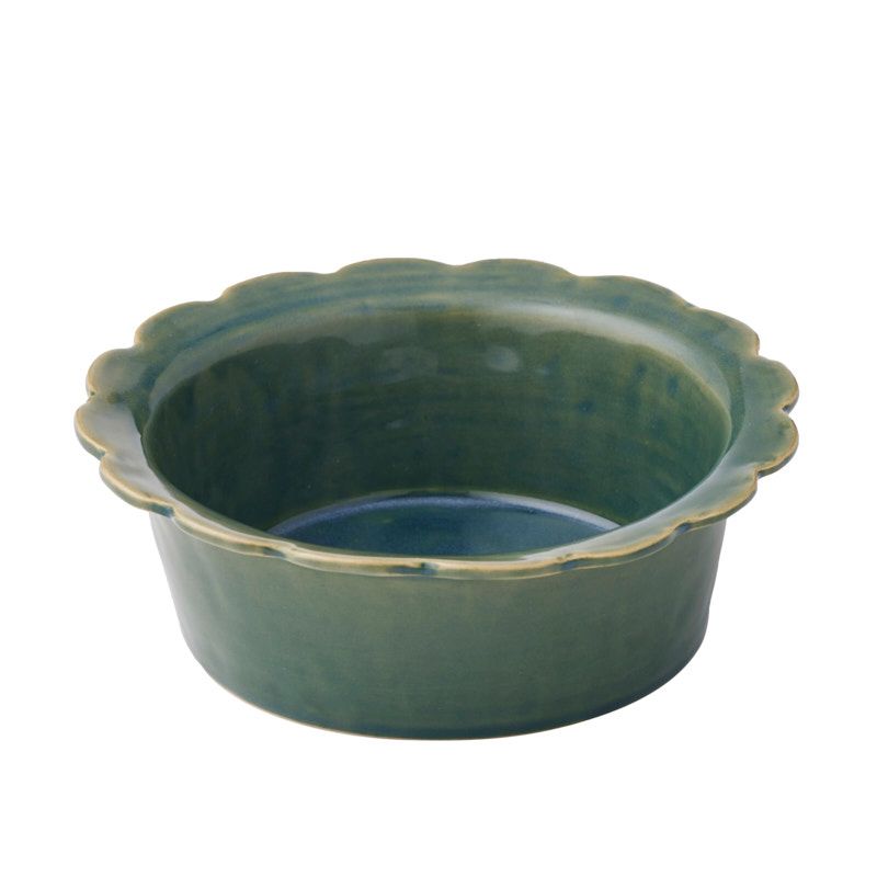 Assemble Tarty Round Ceramic Dish Denim