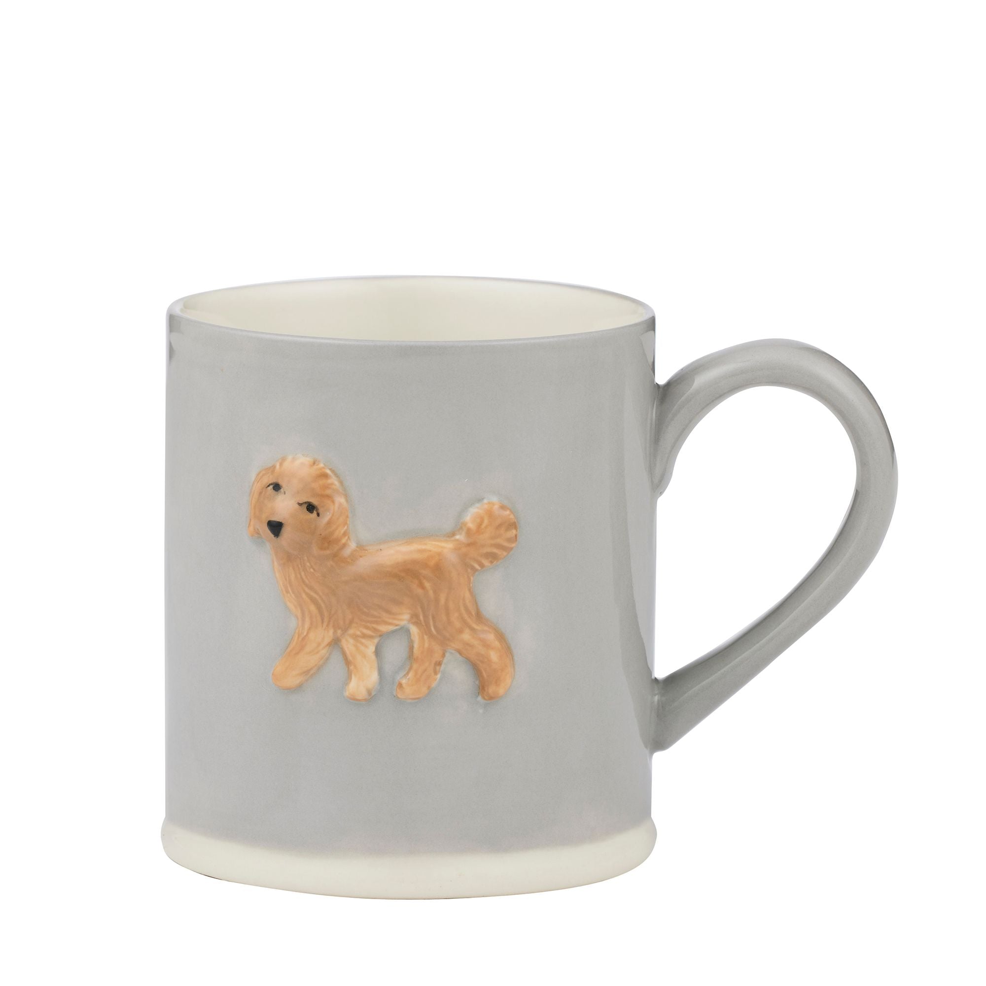 Assemble Cavoodle Ceramic Mug Grey