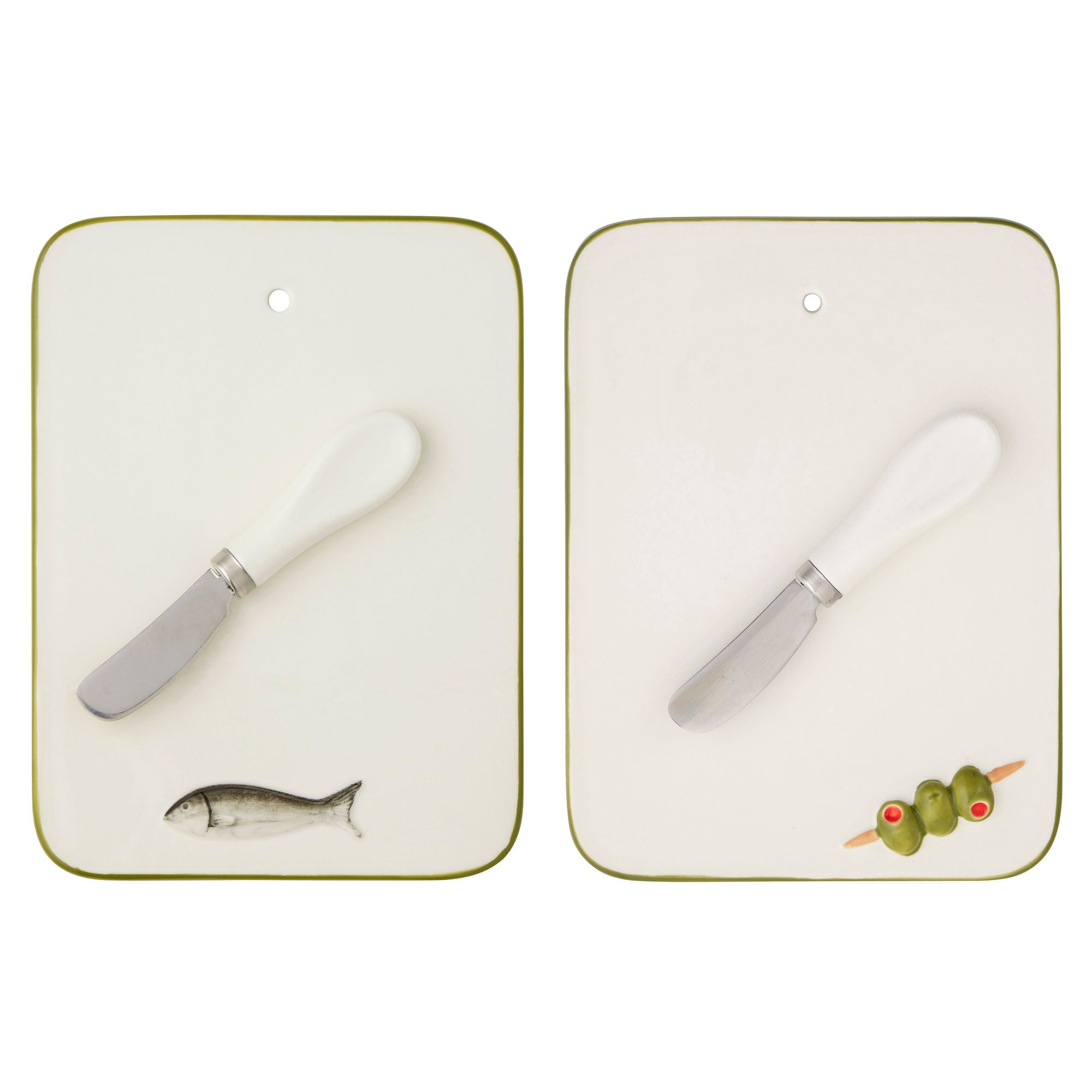 Assemble Porto 2pc Ceramic Serving Set 2 Assorted