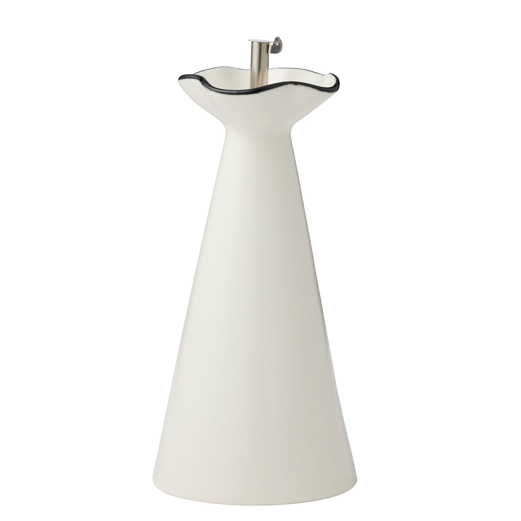 Assemble Winslow Ceramic Oil Bottle Ivory/Black