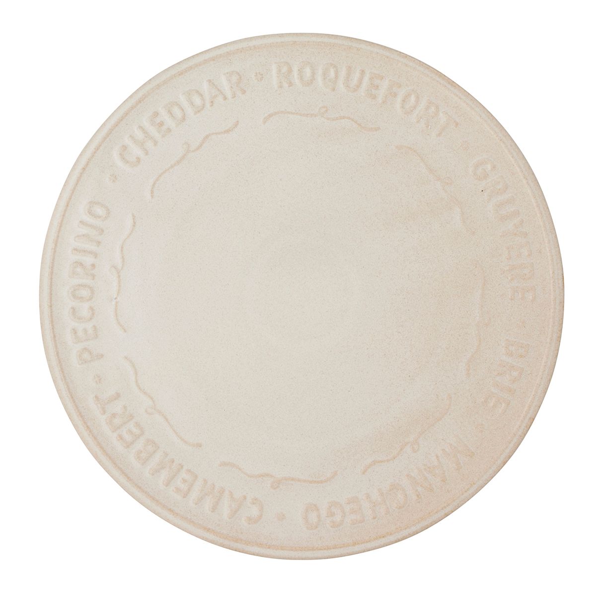 Assemble Loire Ceramic Cheese Platter Natural